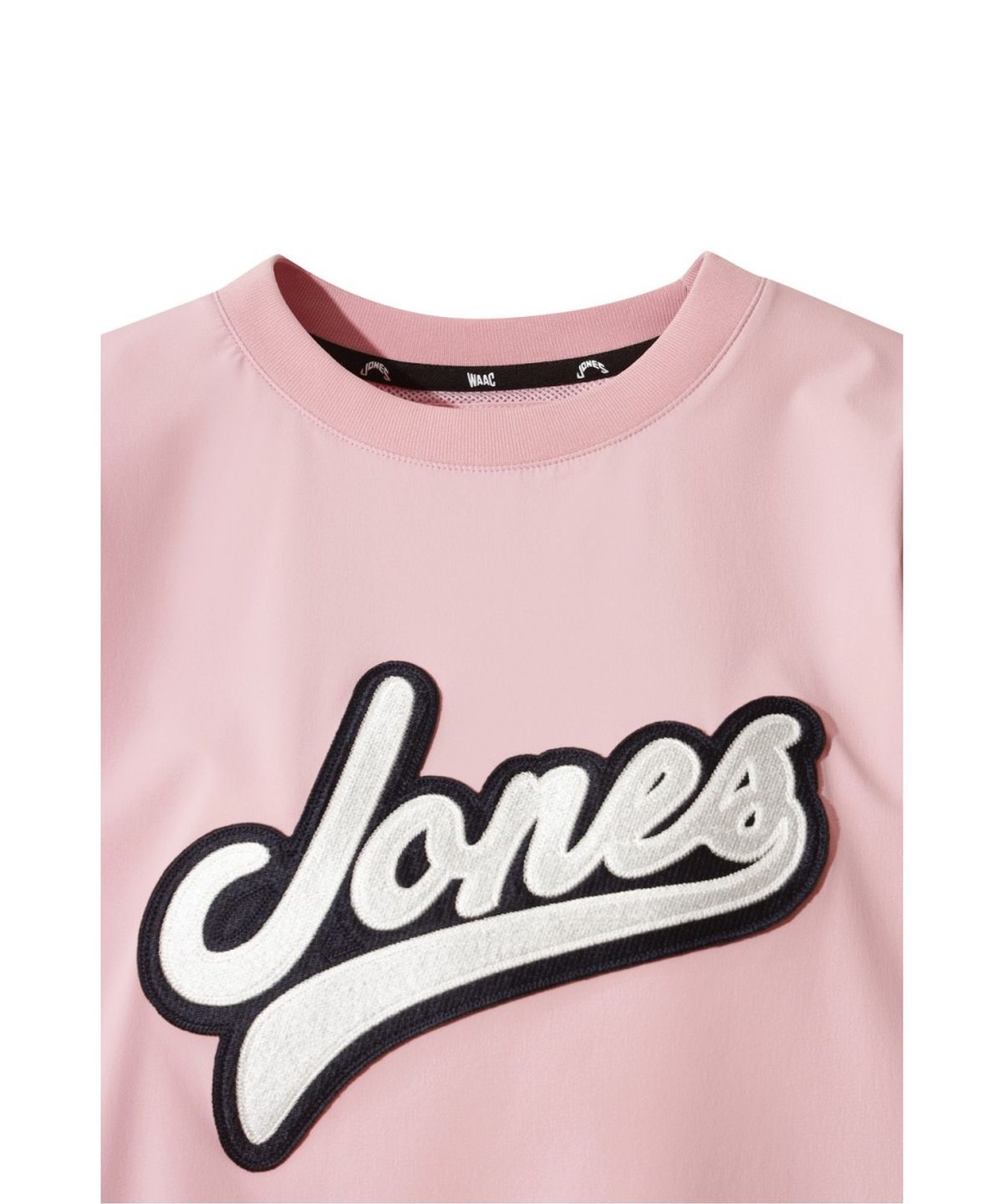 왁(WAAC) JONES Women’s Curved Logo Pullover WWUAS26171PIX