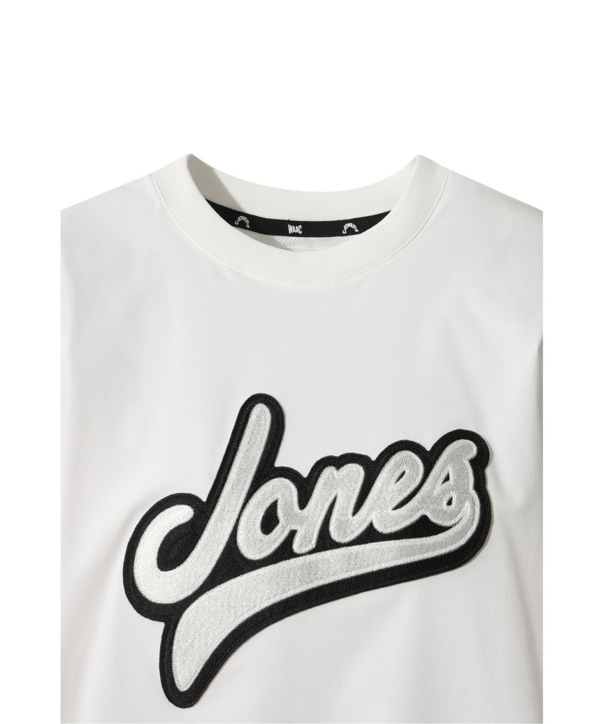 왁(WAAC) JONES Women’s Curved Logo Pullover WWUAS26171WHX