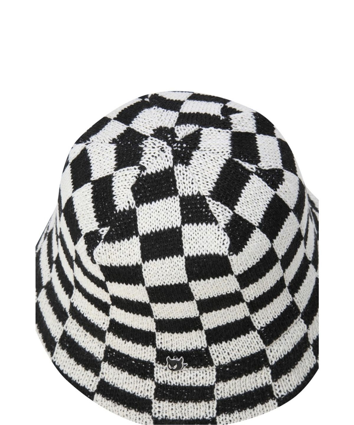 왁(WAAC) Women Pattern Knit Hat WGRCX26118BKX