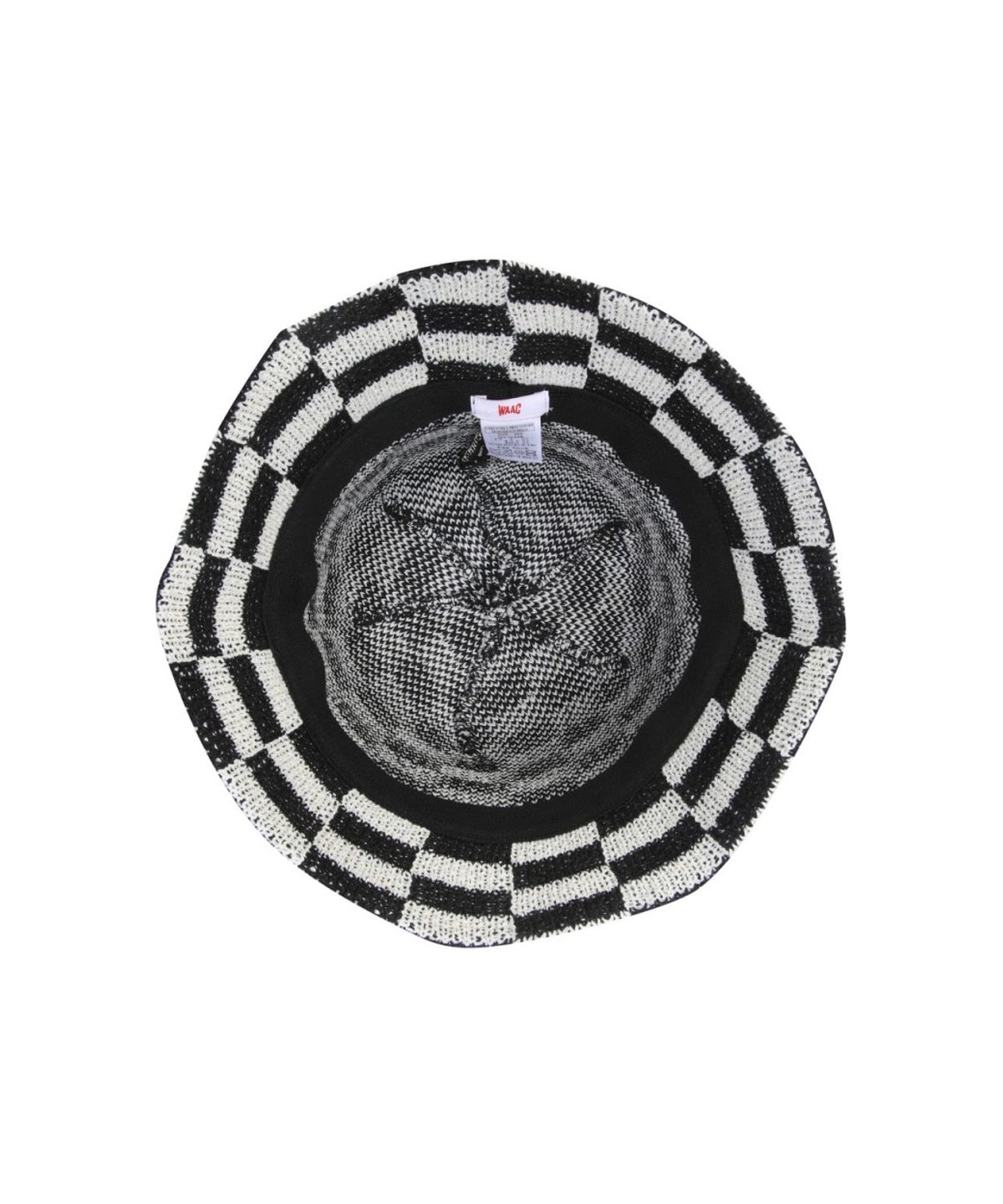 왁(WAAC) Women Pattern Knit Hat WGRCX26118BKX