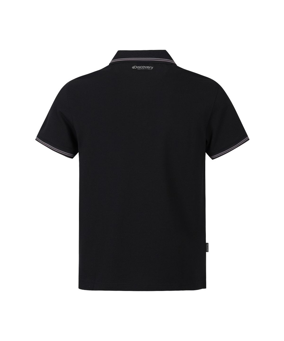 디스커버리 익스페디션(DISCOVERY EXPEDITION) 남성 컬러티핑 카라티 (BLACK)