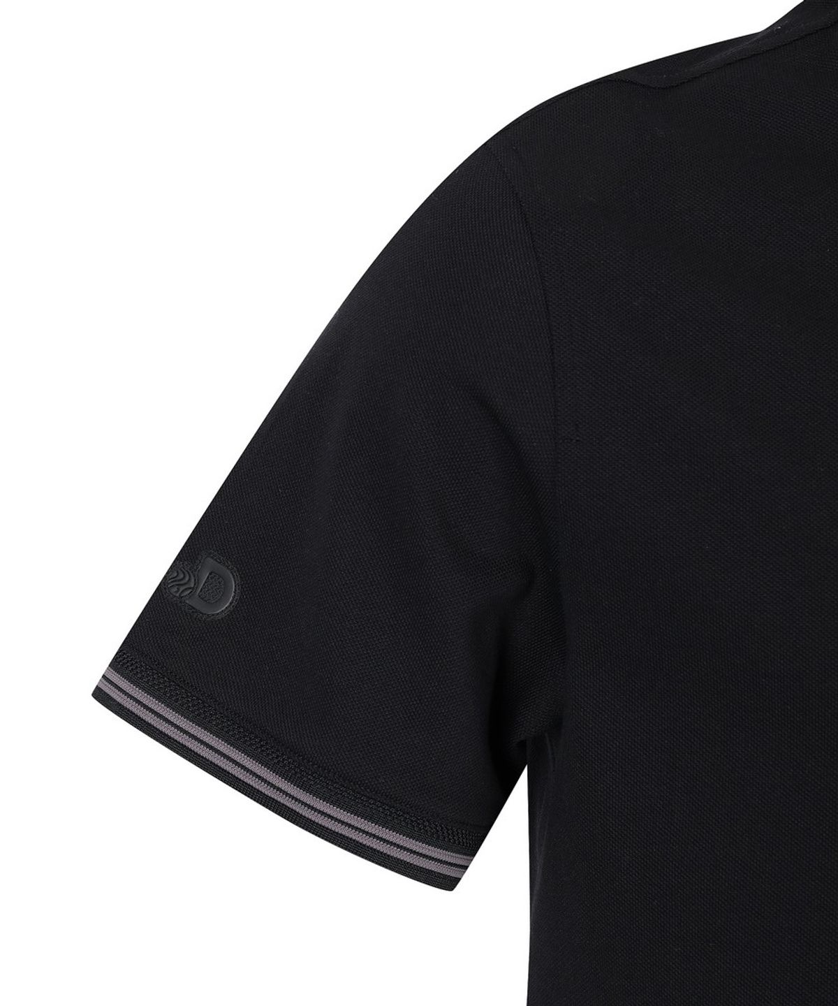 디스커버리 익스페디션(DISCOVERY EXPEDITION) 남성 컬러티핑 카라티 (BLACK)