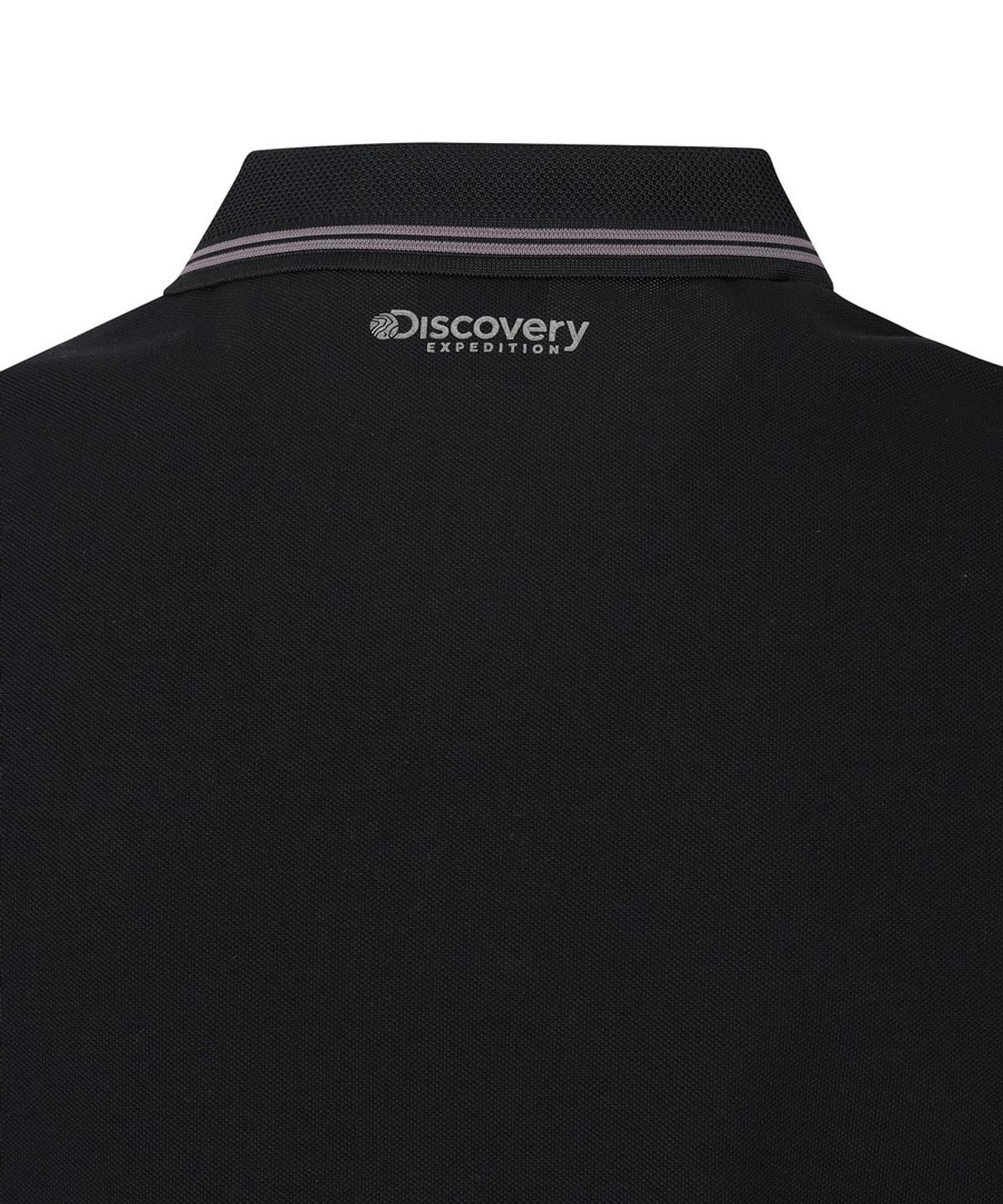 디스커버리 익스페디션(DISCOVERY EXPEDITION) 남성 컬러티핑 카라티 (BLACK)