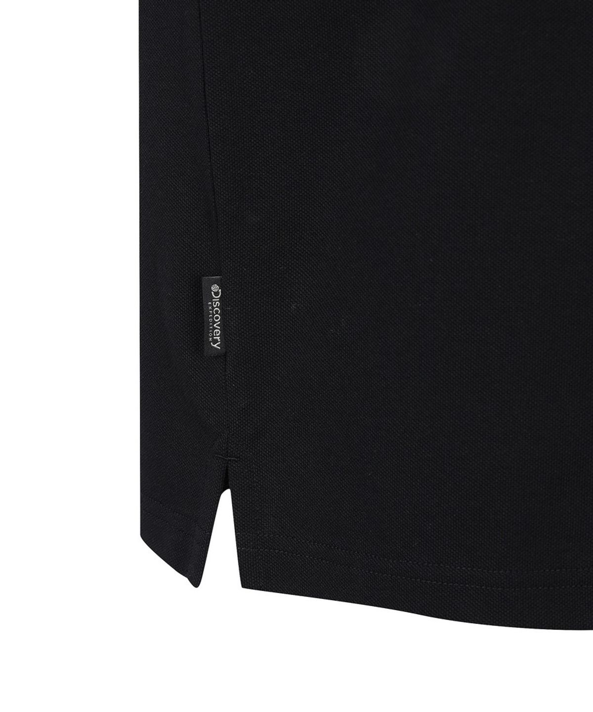 디스커버리 익스페디션(DISCOVERY EXPEDITION) 남성 컬러티핑 카라티 (BLACK)