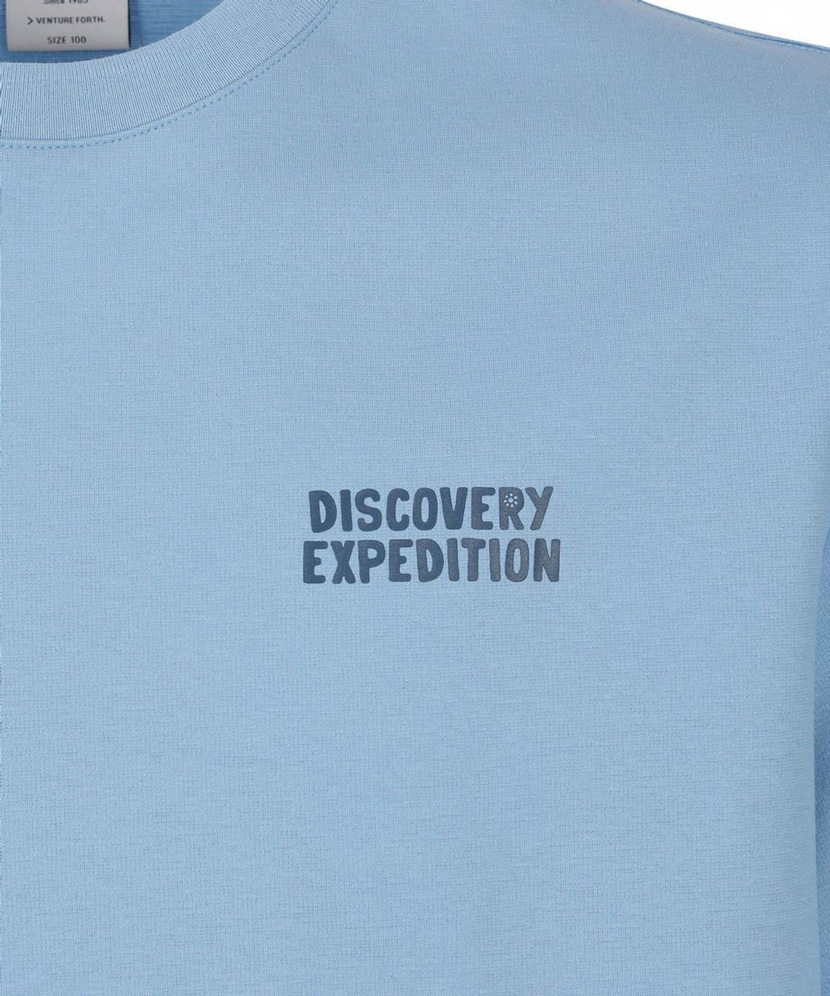 디스커버리 익스페디션(DISCOVERY EXPEDITION) 유니 선라이즈 그래픽 반팔티 (BLUE)