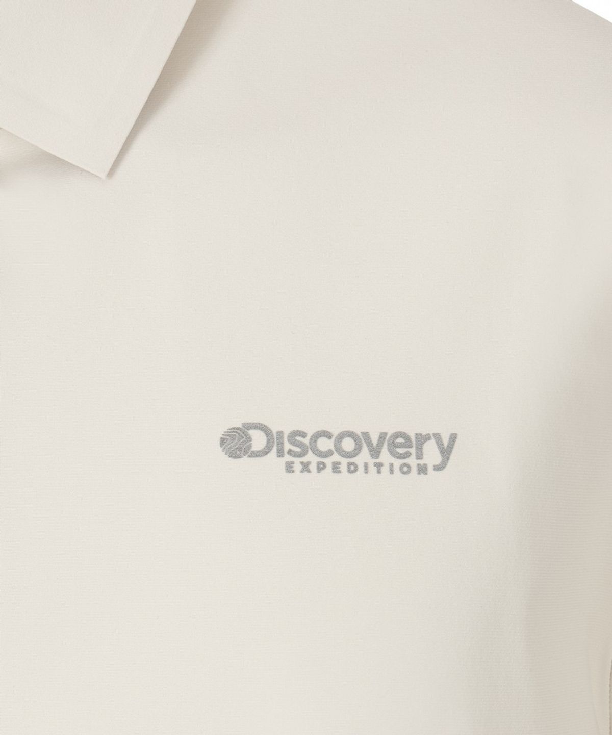 디스커버리 익스페디션(DISCOVERY EXPEDITION) 남성 프레시벤트 프레보나 트리코트 카라티 (D/IVORY)