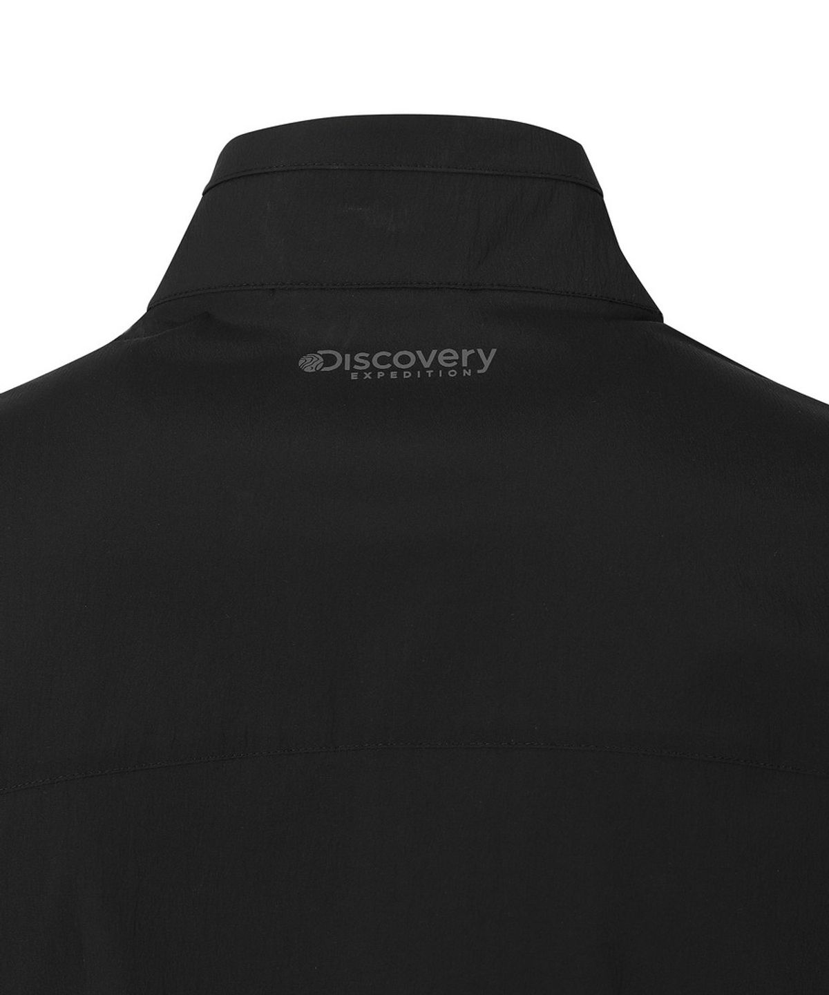 디스커버리 익스페디션(DISCOVERY EXPEDITION) 남성 프레시벤트 경량 우븐 트레이닝 하이넥 자켓 (BLACK)