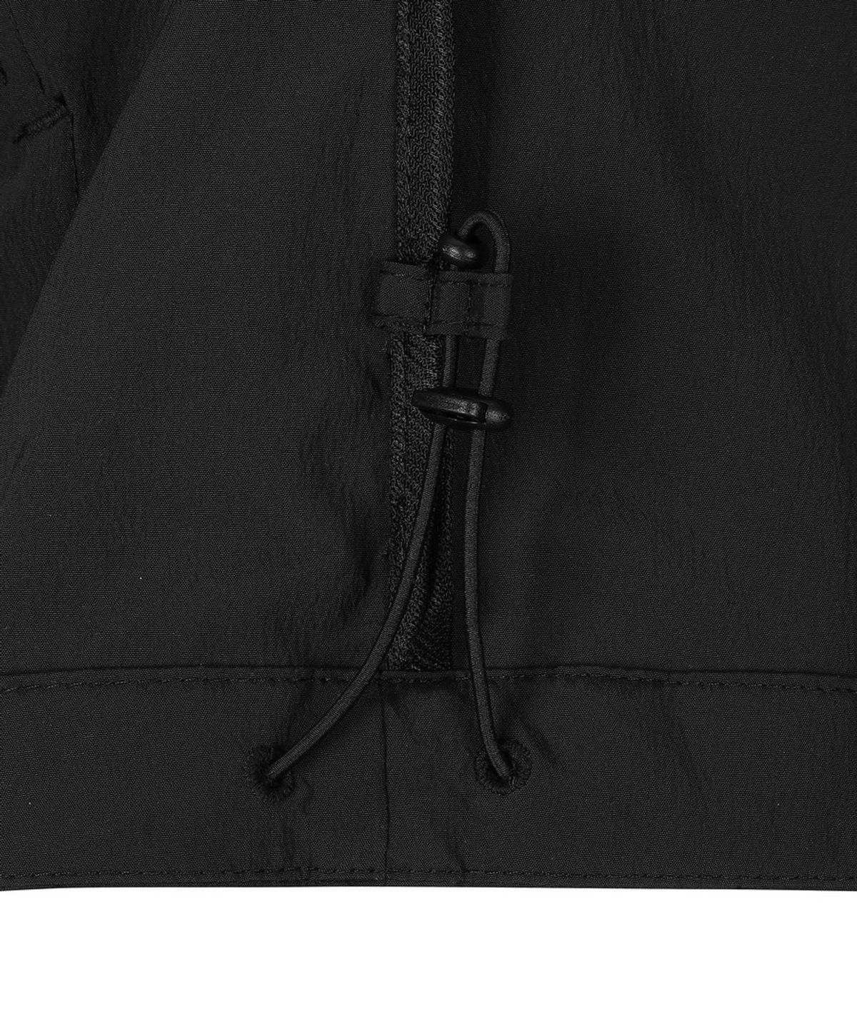 디스커버리 익스페디션(DISCOVERY EXPEDITION) 남성 프레시벤트 경량 우븐 트레이닝 하이넥 자켓 (BLACK)