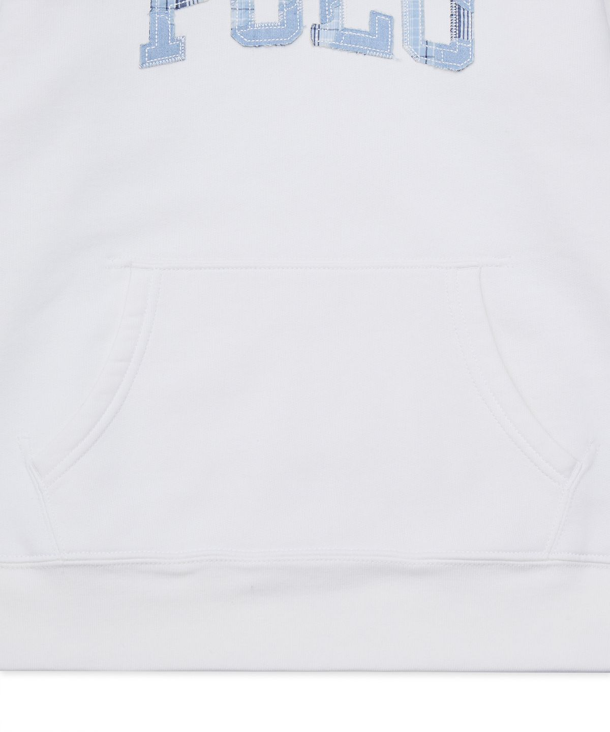 폴로 랄프 로렌 칠드런(POLO RALPH LAUREN CHILDREN) 로고 플리스 후디-화이트