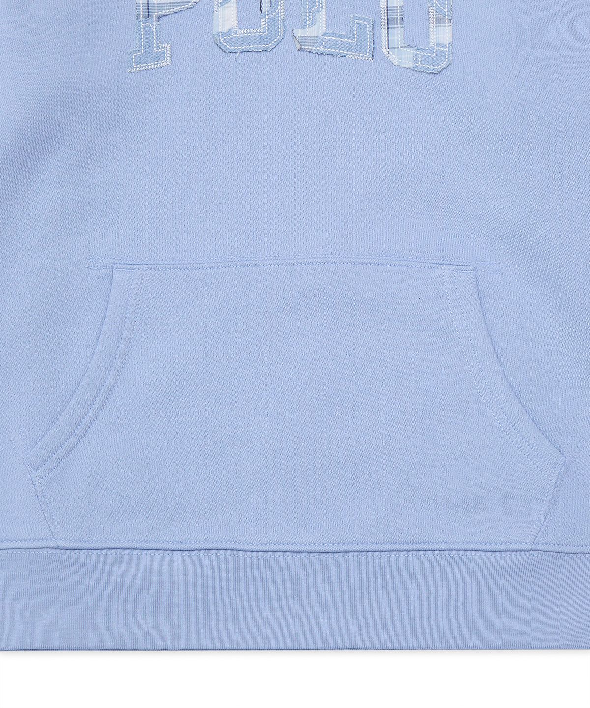 폴로 랄프 로렌 칠드런(POLO RALPH LAUREN CHILDREN) 로고 플리스 후디-블루