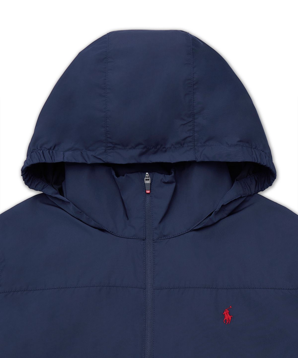 폴로 랄프 로렌 칠드런(POLO RALPH LAUREN CHILDREN) 패커블 발수 후드 재킷-네이비