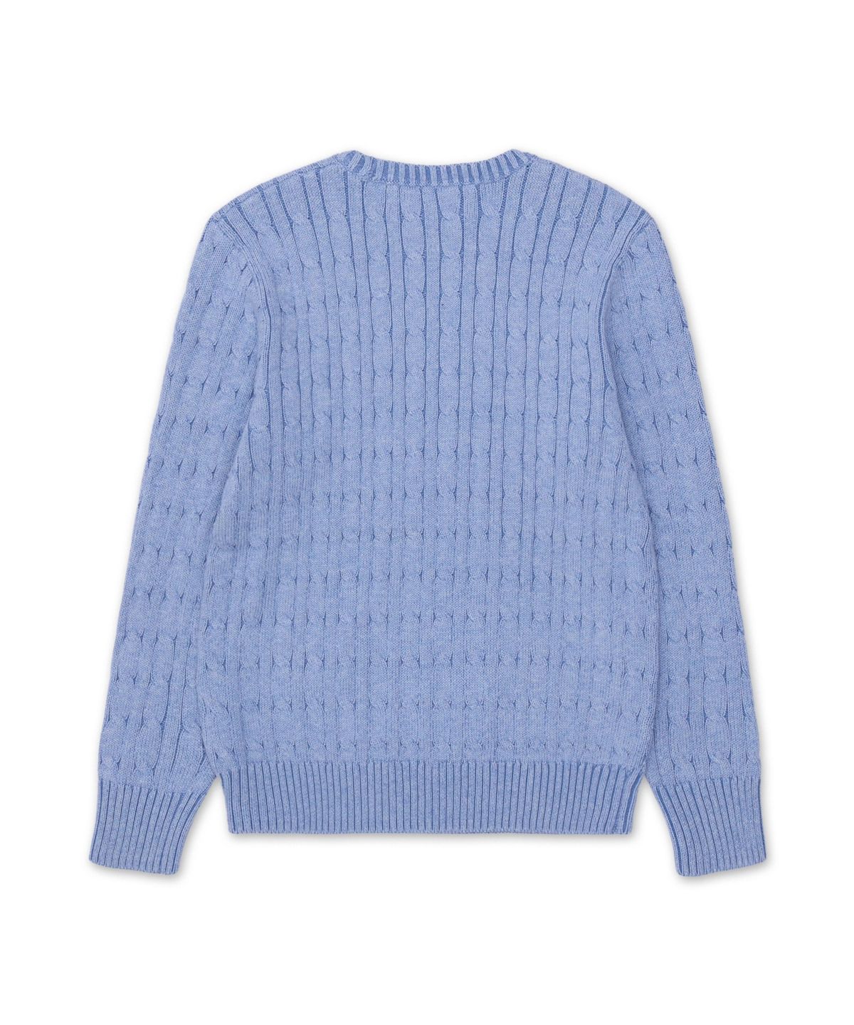 폴로 랄프 로렌 칠드런(POLO RALPH LAUREN CHILDREN) 케이블니트 코튼 스웨터-블루