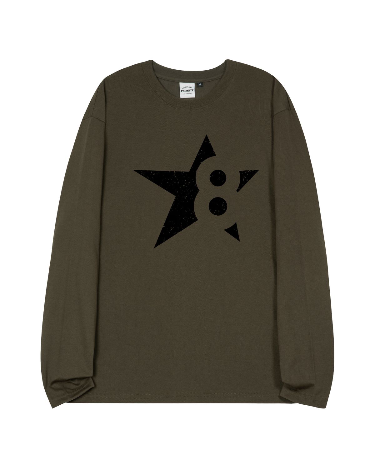 프라임에이트(PRIMATE) BIG STAR 오버핏 롱 슬리브 4 COLORS