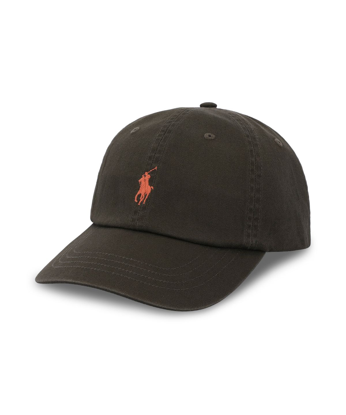 폴로 랄프 로렌(POLO RALPH LAUREN) 코튼 치노 볼 캡-그린