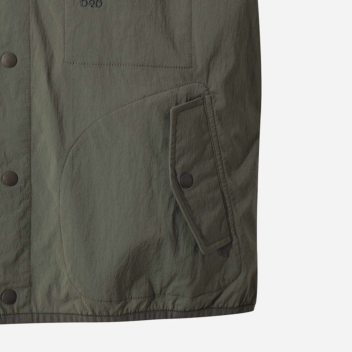 디오디(DOD) 여성) 마이로 가디건 자켓(DARK GREY)