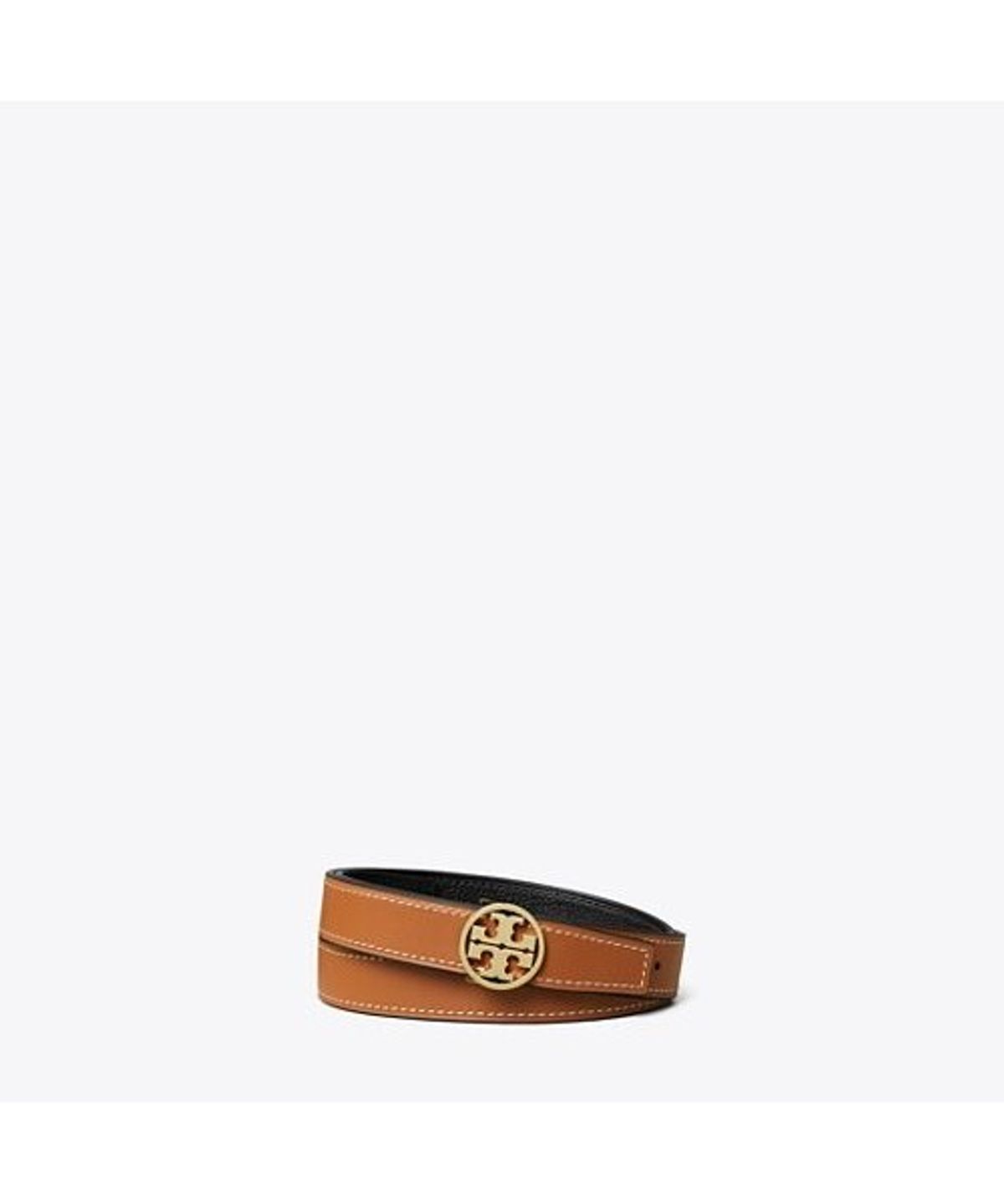 토리버치(TORYBURCH) 1 밀러 리버서블 벨트 - 블랙 / 클래식 쿠오이오 / 골드