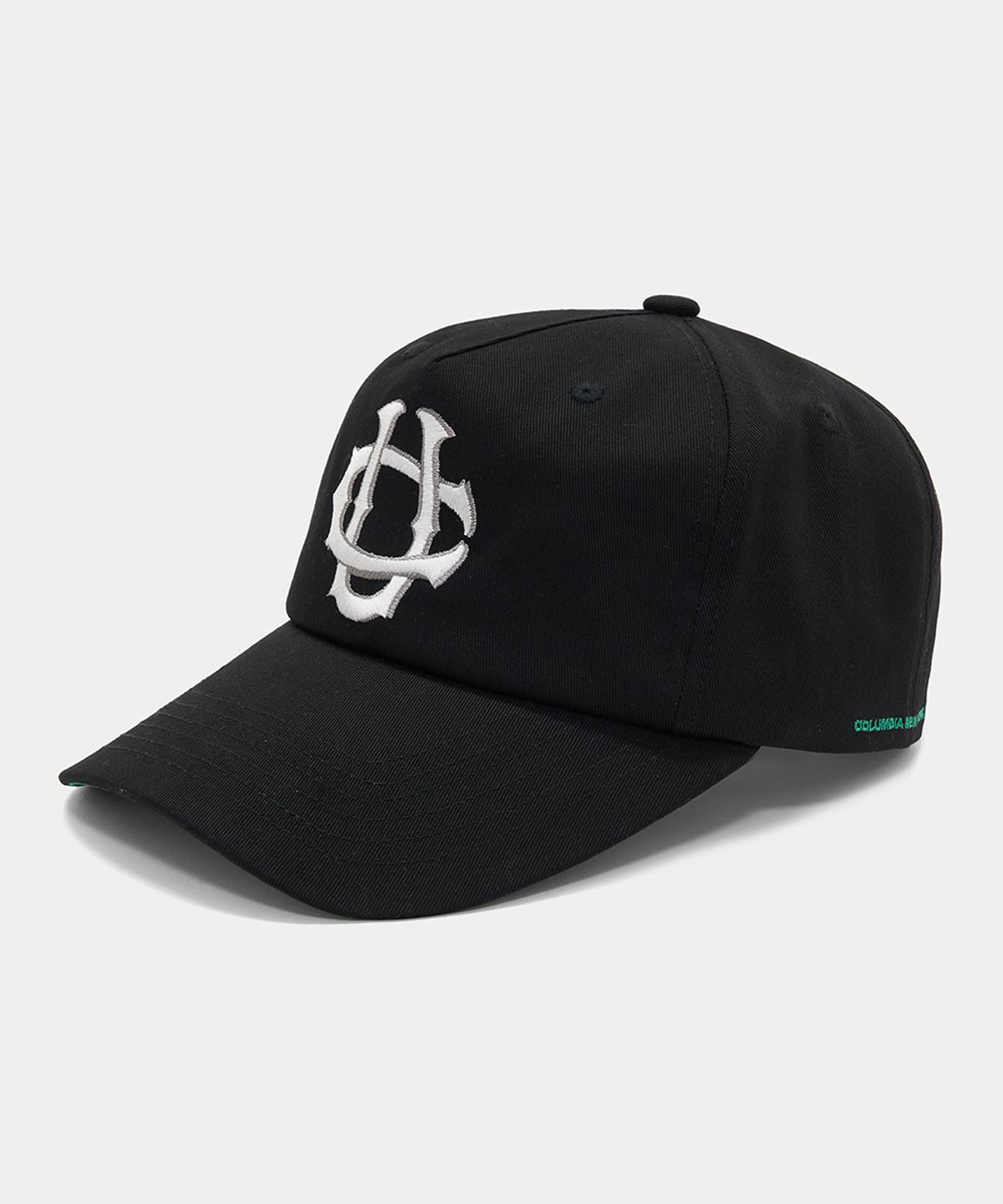 컬럼비아 유니버시티(COLUMBIA UNIVERSITY) CU EMB 5 PANEL OVERSIZED CAP_BLACK