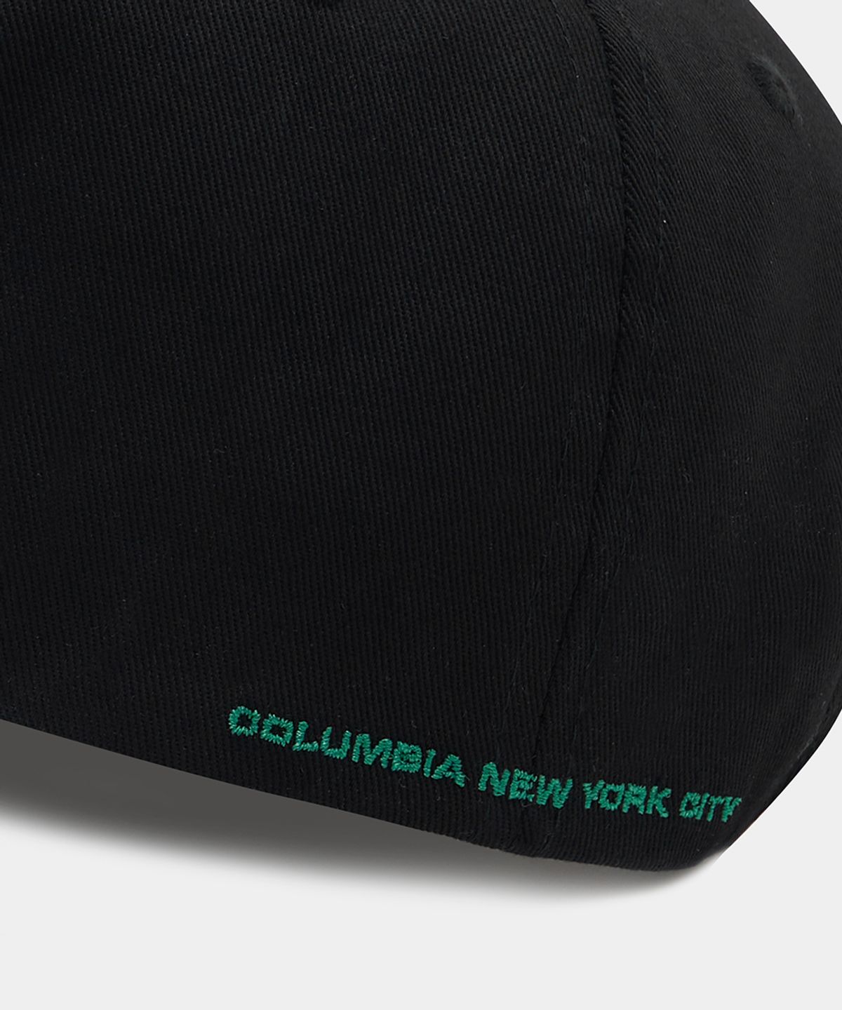 컬럼비아 유니버시티(COLUMBIA UNIVERSITY) CU EMB 5 PANEL OVERSIZED CAP_BLACK