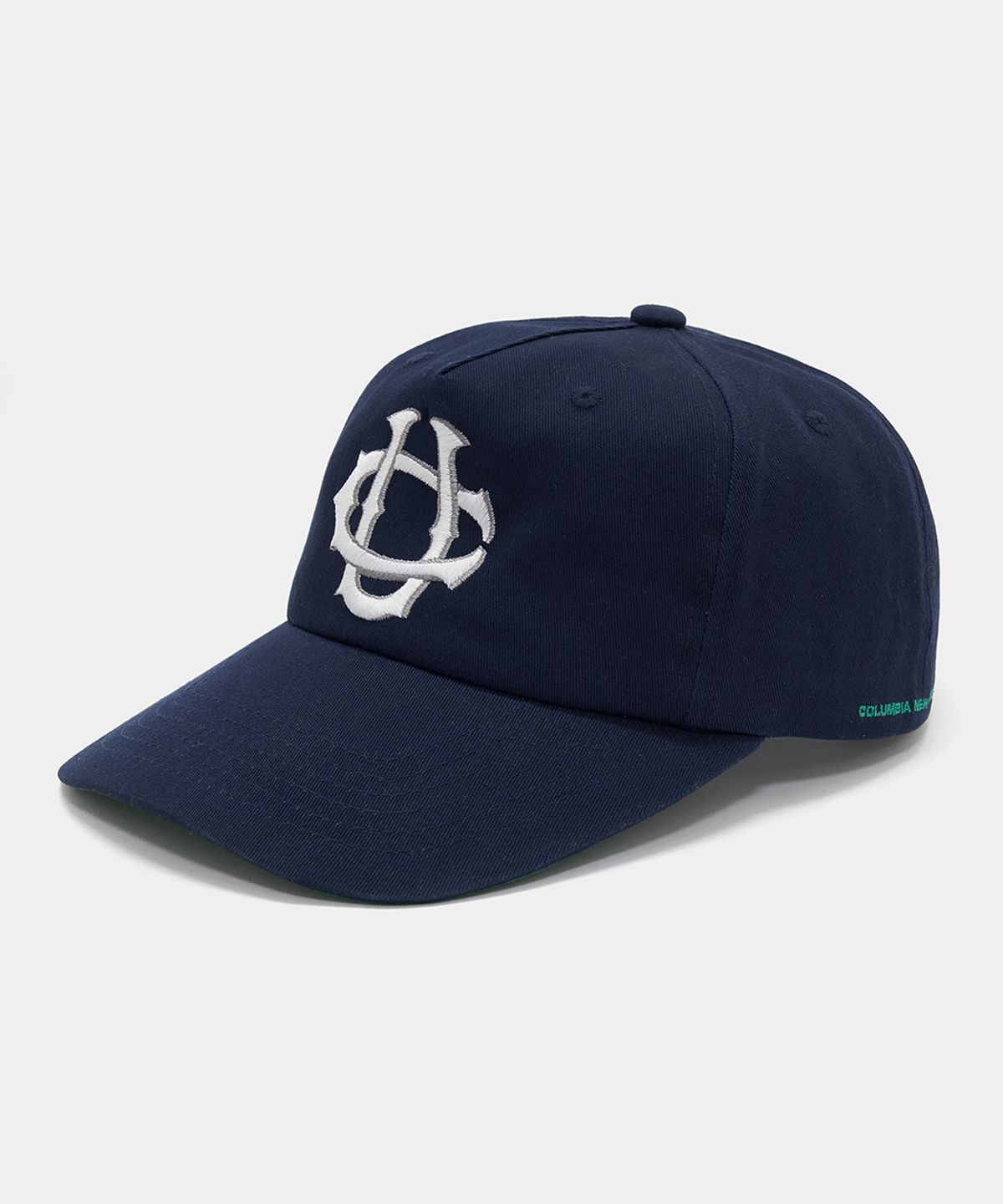 컬럼비아 유니버시티(COLUMBIA UNIVERSITY) CU EMB 5 PANEL OVERSIZED CAP_NAVY