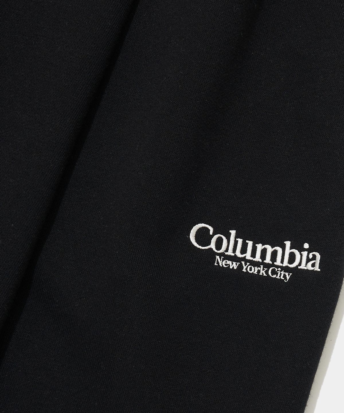 컬럼비아 유니버시티(COLUMBIA UNIVERSITY) NYC EMB PINTUCK TERRY SWEATPANTS_BLACK