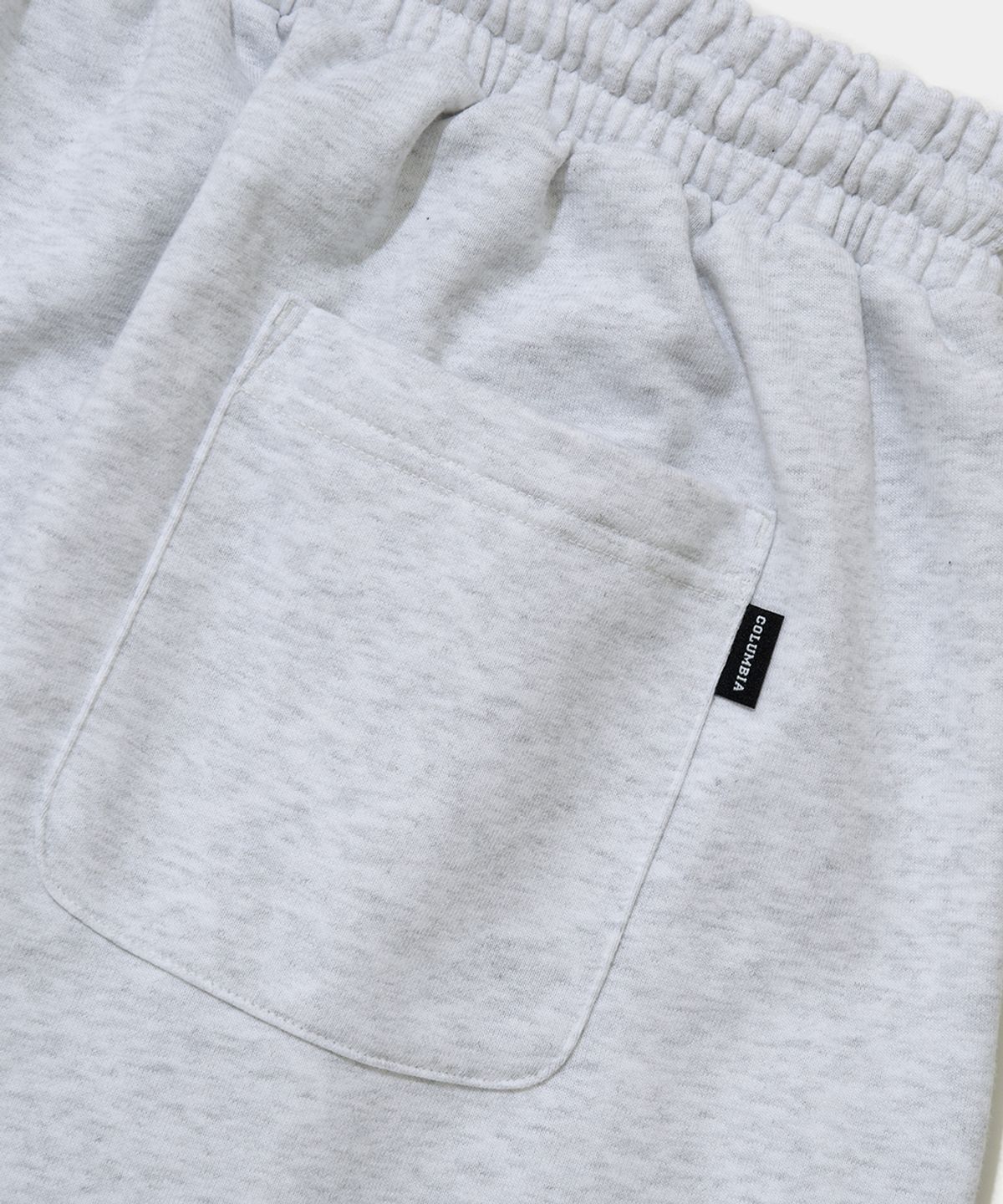컬럼비아 유니버시티(COLUMBIA UNIVERSITY) NYC EMB PINTUCK TERRY SWEATPANTS_LIGHT MELANGE GRAY
