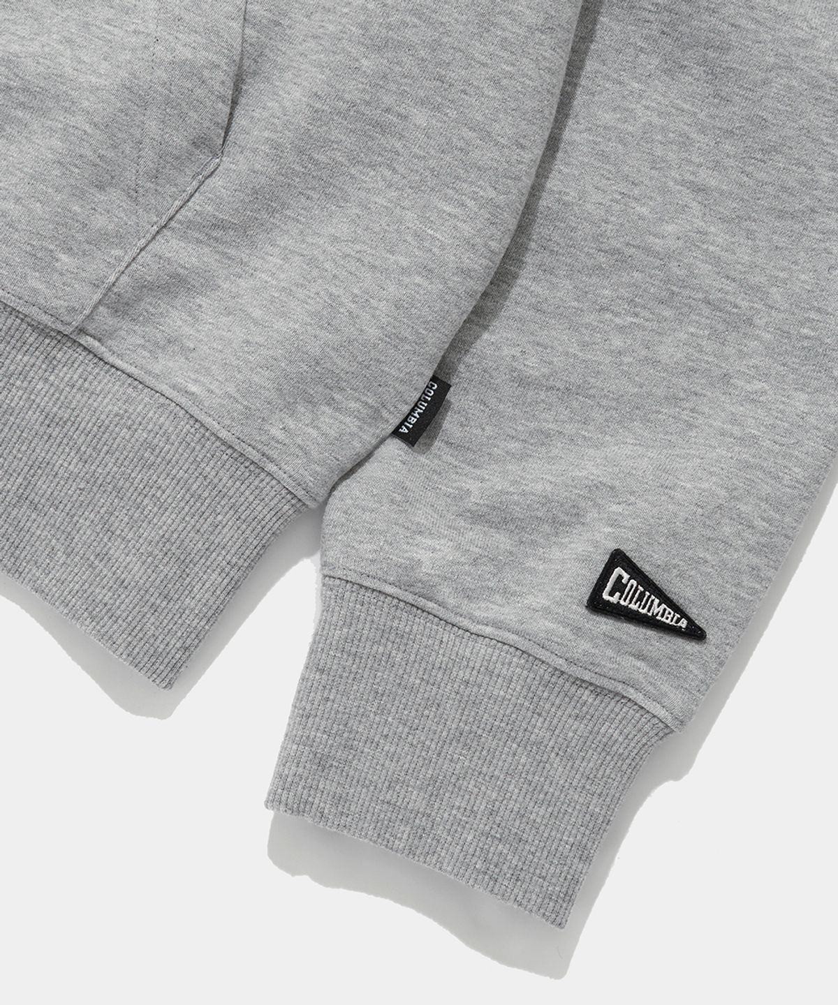 컬럼비아 유니버시티(COLUMBIA UNIVERSITY) CU ARCH TERRY ZIP-UP HOODIE_MELANGE GRAY