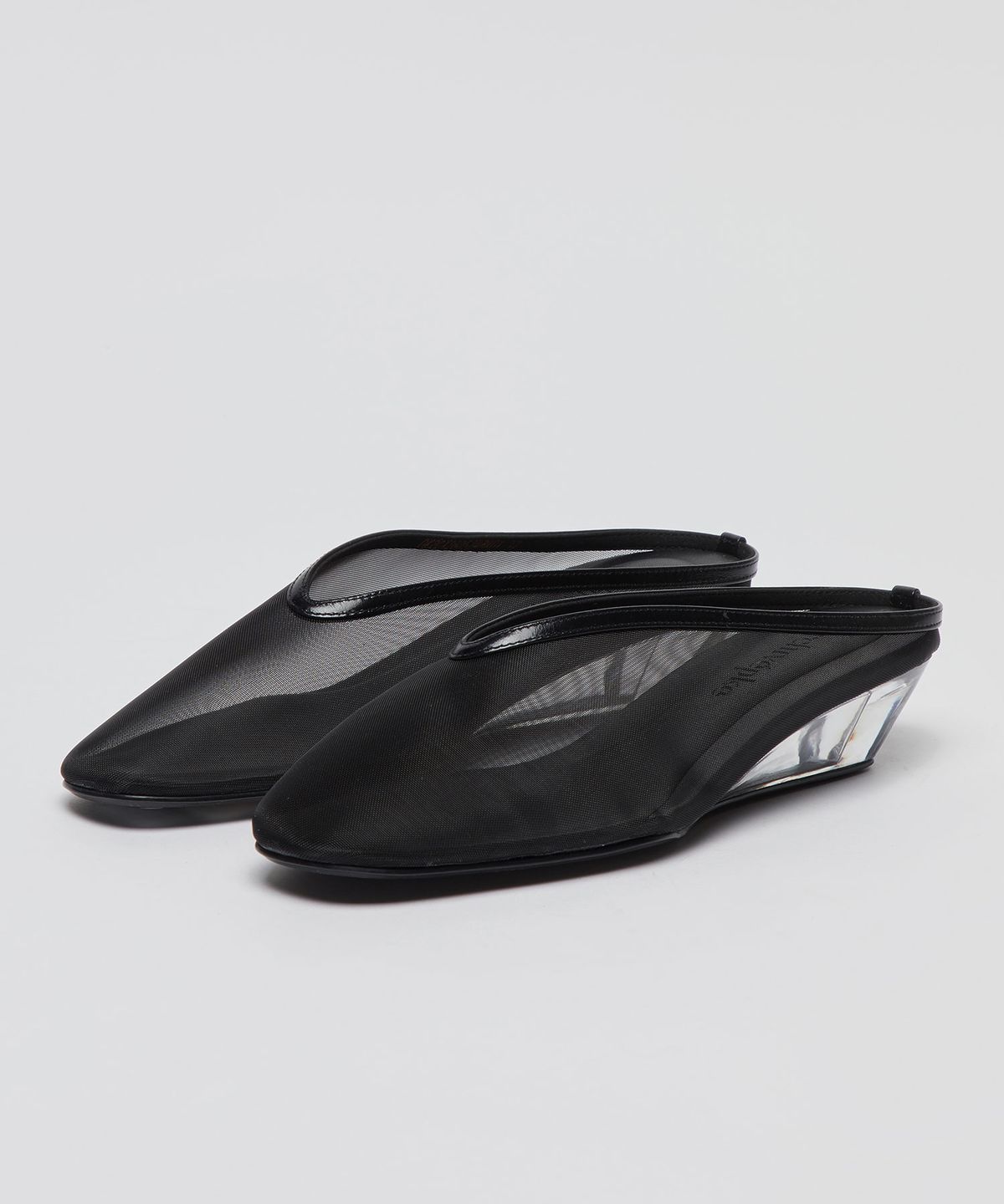아카이브앱크(ARCHIVEPKE) Clear pumps(Mesh black)_OK2CX26052MBK