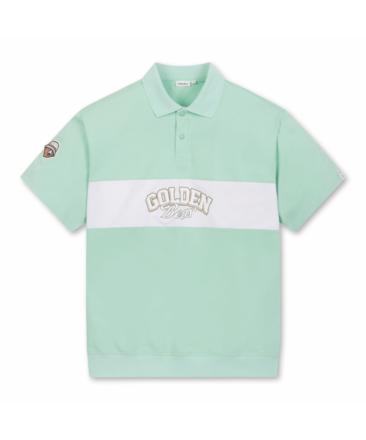골든베어(GOLDEN BEAR) (M) Chest Boarder Line Sweatshirt G4TAM26271MIX