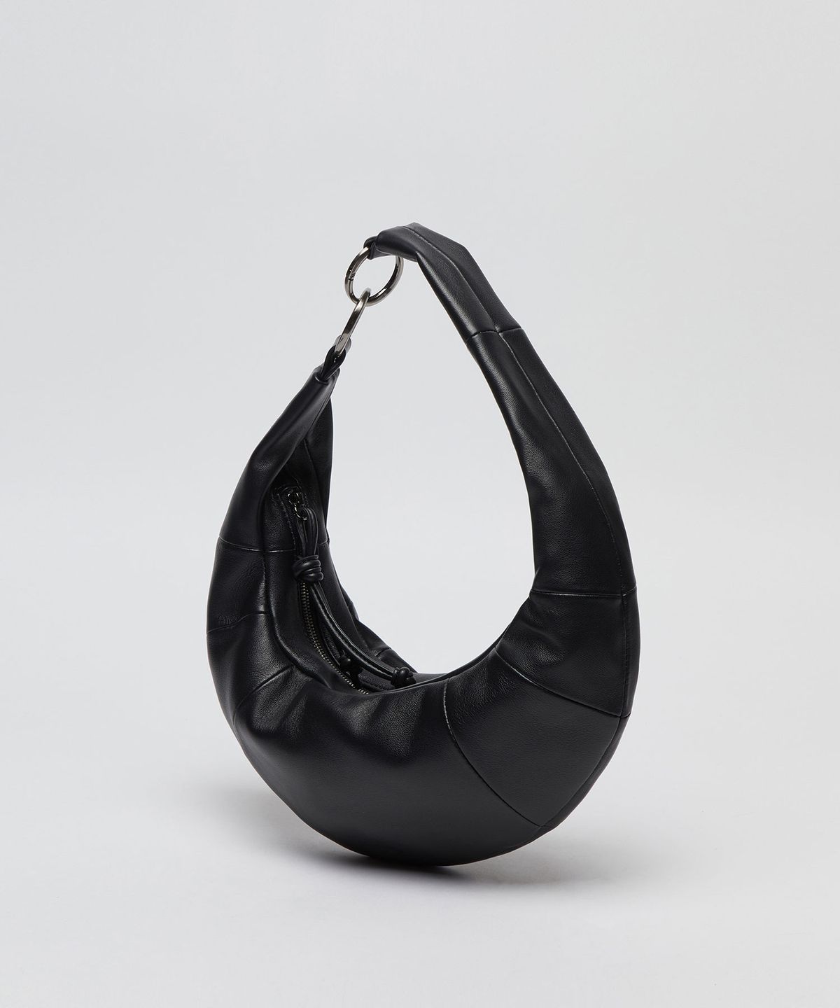 아카이브앱크(ARCHIVEPKE) Small fling hobo bag(Deep sleep)_OVBAX26055BLK
