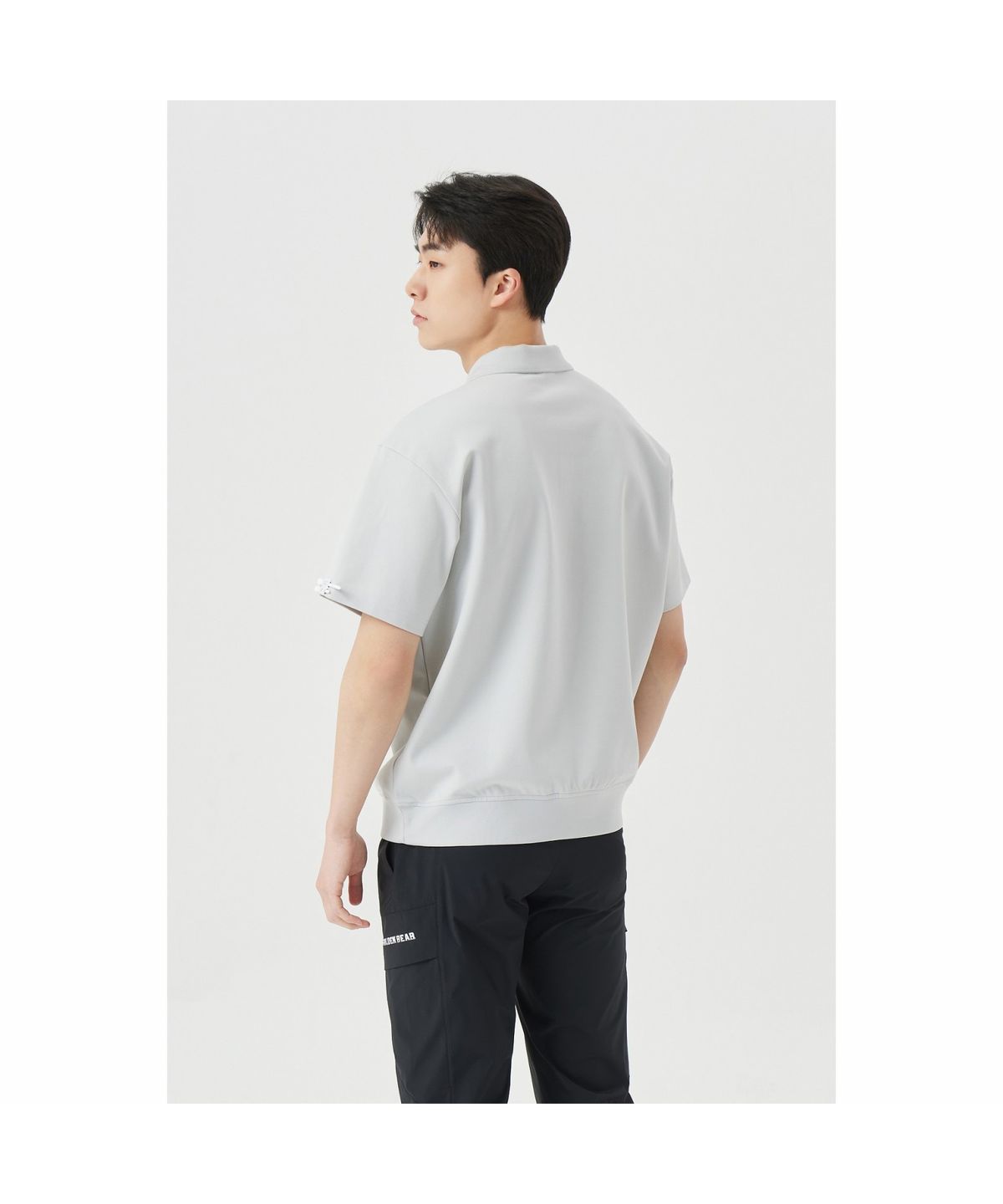 골든베어(GOLDEN BEAR) (M) Chest Boarder Line Sweatshirt G4TAM26271GYX