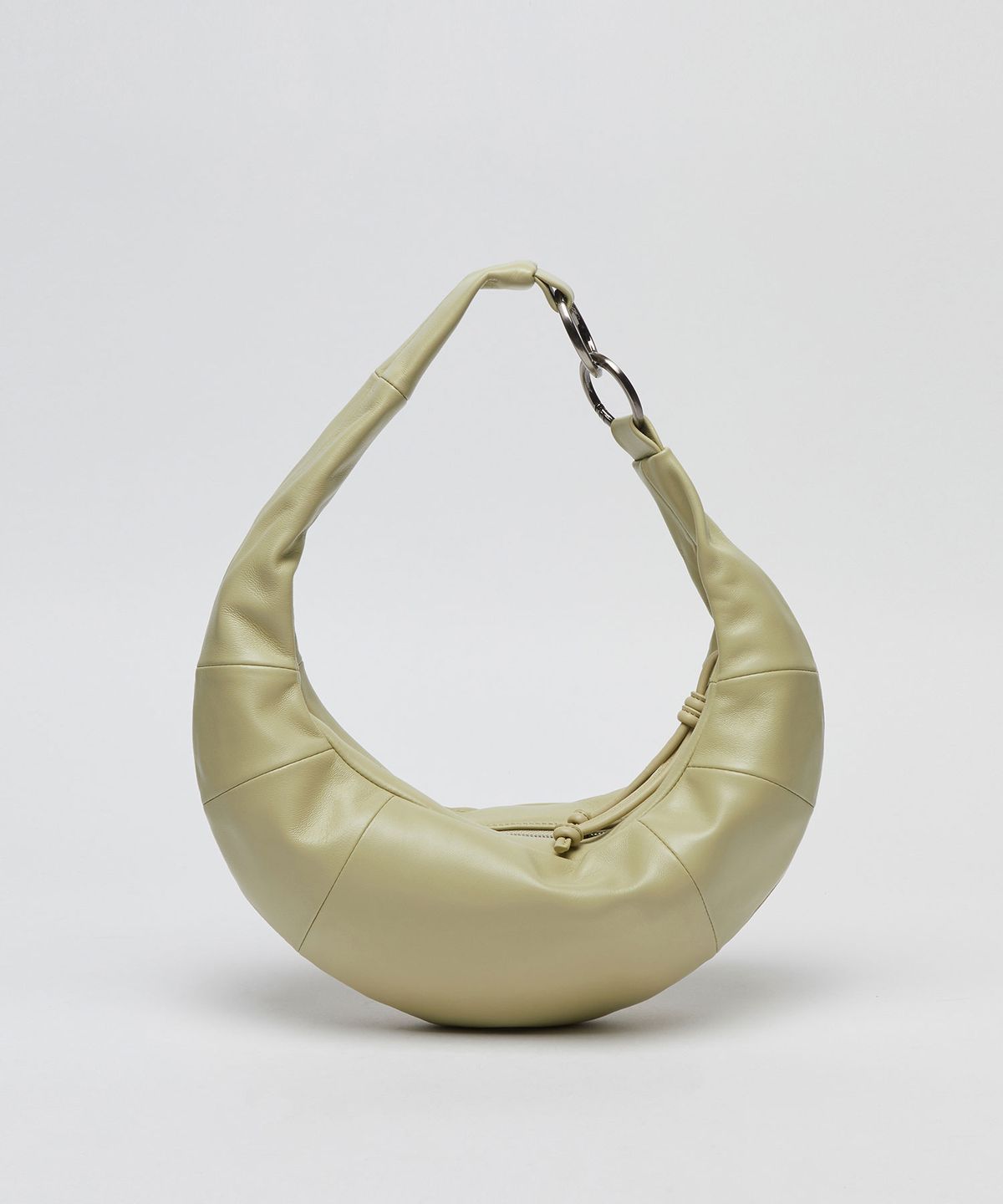 아카이브앱크(ARCHIVEPKE) Small fling hobo bag(Olive beige)_OVBAX26055OBG