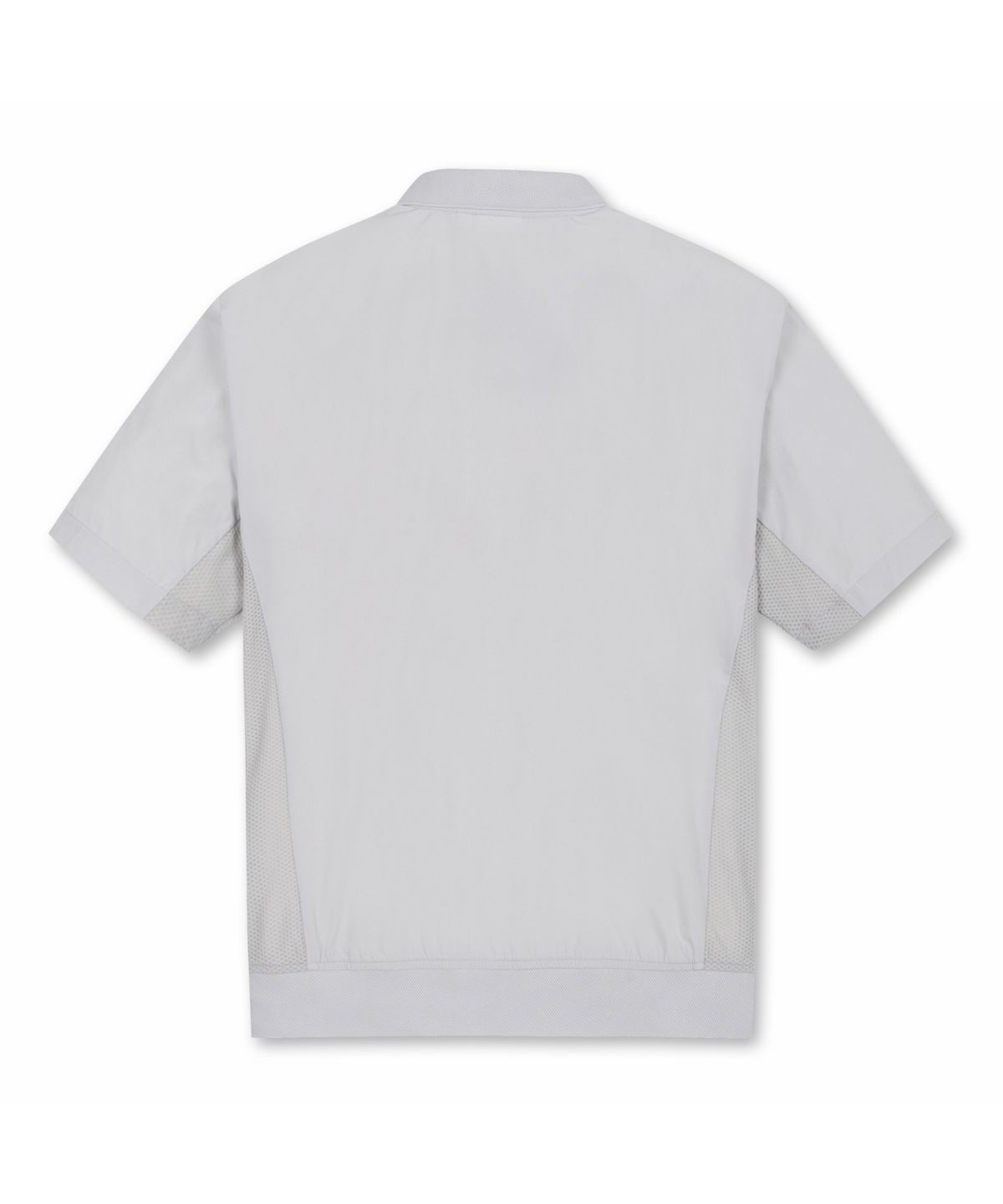 골든베어(GOLDEN BEAR) (M) Stretch Woven Mesh Hybrid Polo T-shirt G4TAM26221GYL