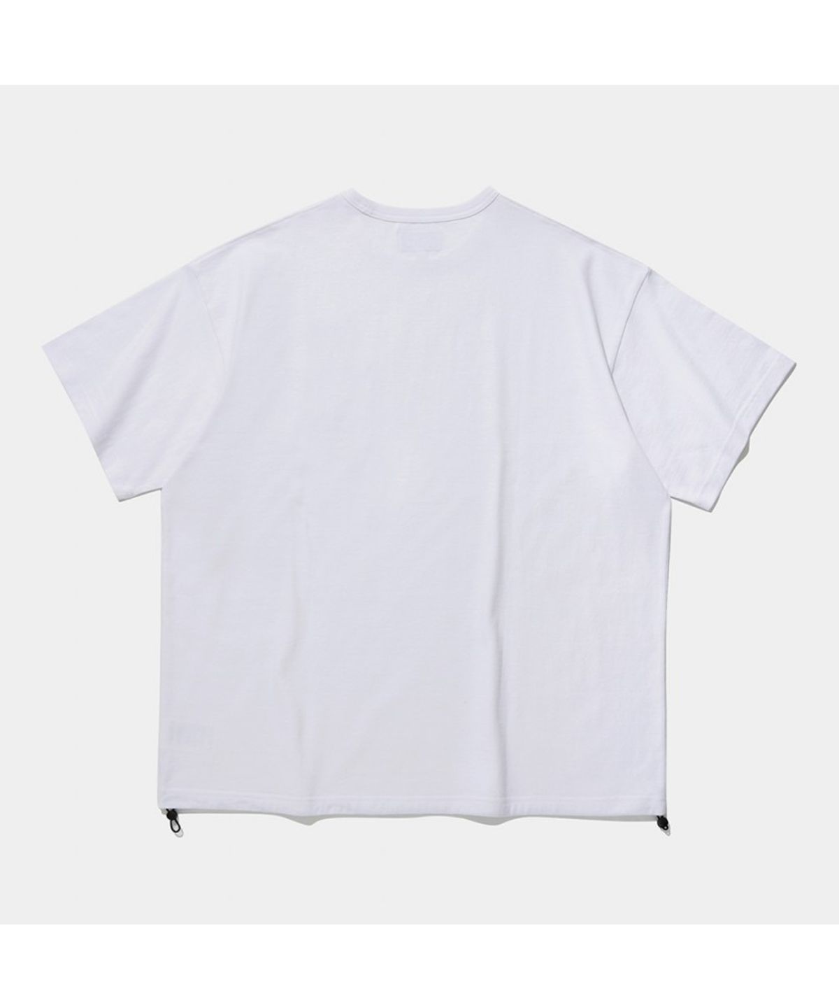 컬럼비아 유니버시티(COLUMBIA UNIVERSITY) SL-LABEL POCKET STRING S/S T-SHIRTS_WHITE