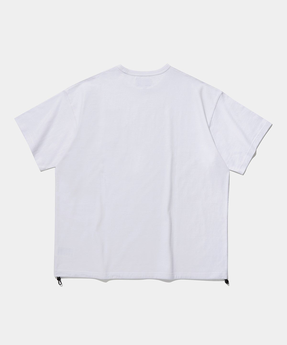 컬럼비아 유니버시티(COLUMBIA UNIVERSITY) SL-LABEL POCKET STRING S/S T-SHIRTS_WHITE