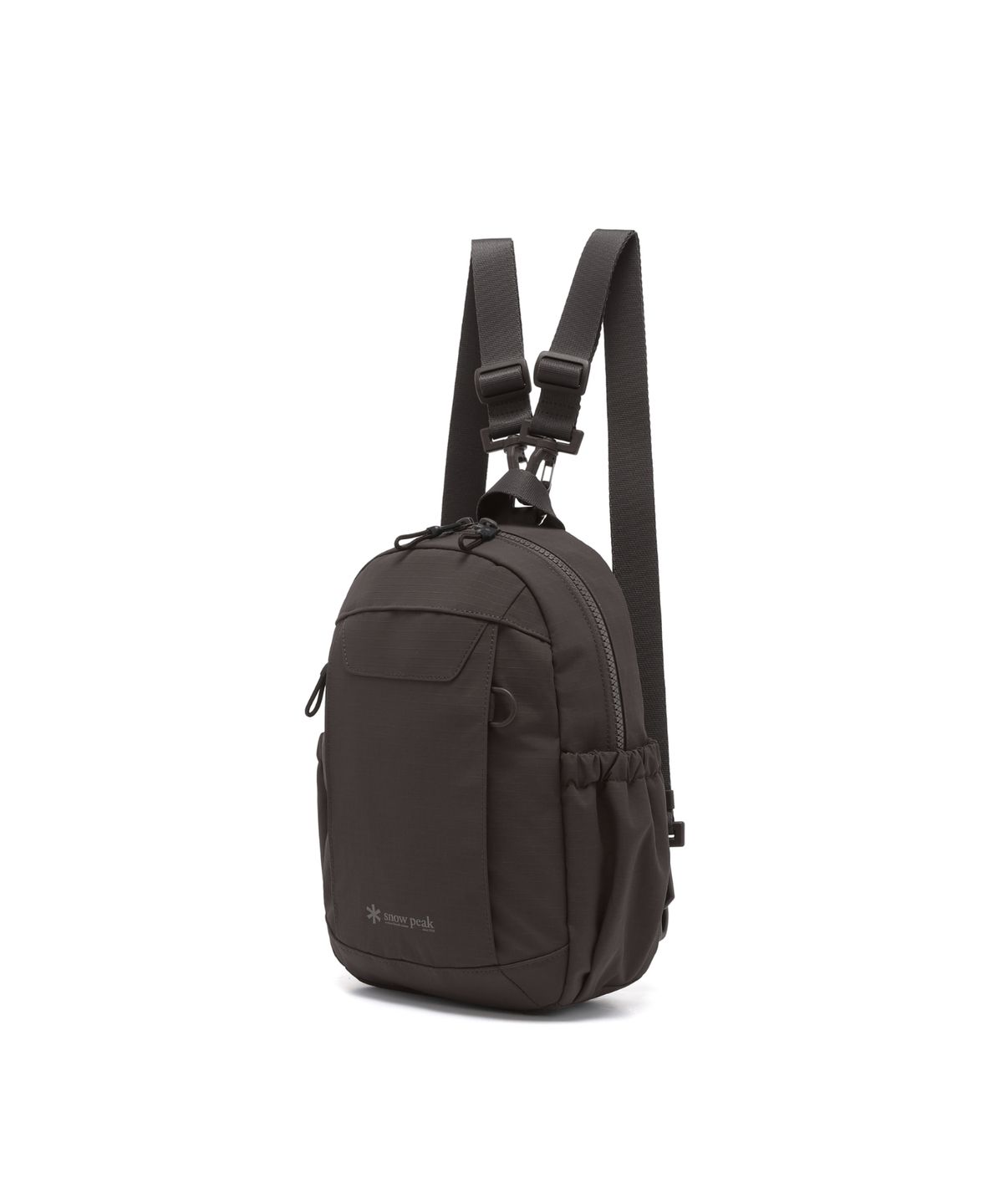 스노우피크 어패럴(SNOWPEAK APPAREL) 듀얼테크 2way 어반 슬링백 4L (S26SWFBG33) Chocolate Khaki