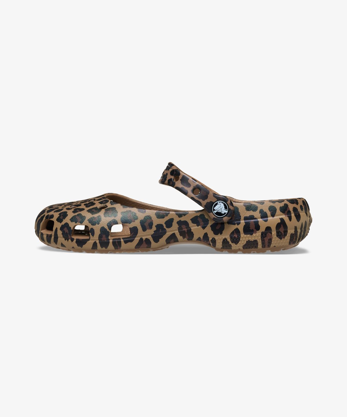 크록스(CROCS) 클래식 애니멀 발레 - 세피아/레오파드 / 212478-2LD
