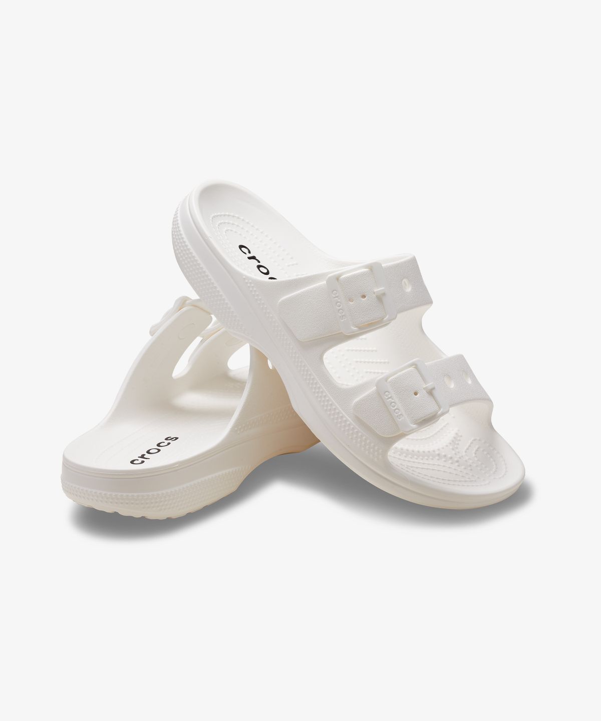 크록스(CROCS) 새터데이 슬라이드 우먼 - 화이트 / 213586-100