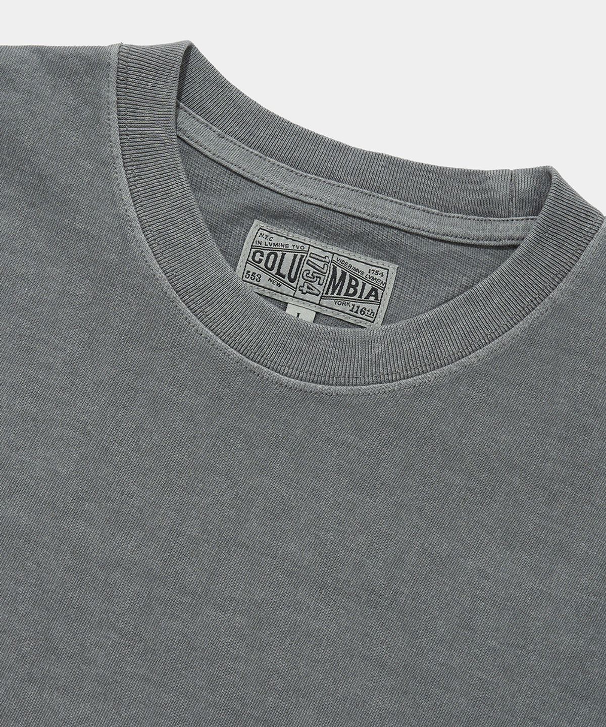 컬럼비아 유니버시티(COLUMBIA UNIVERSITY) OPEN YOUR NY SALT WASHED S/S T-SHIRTS_GRAY