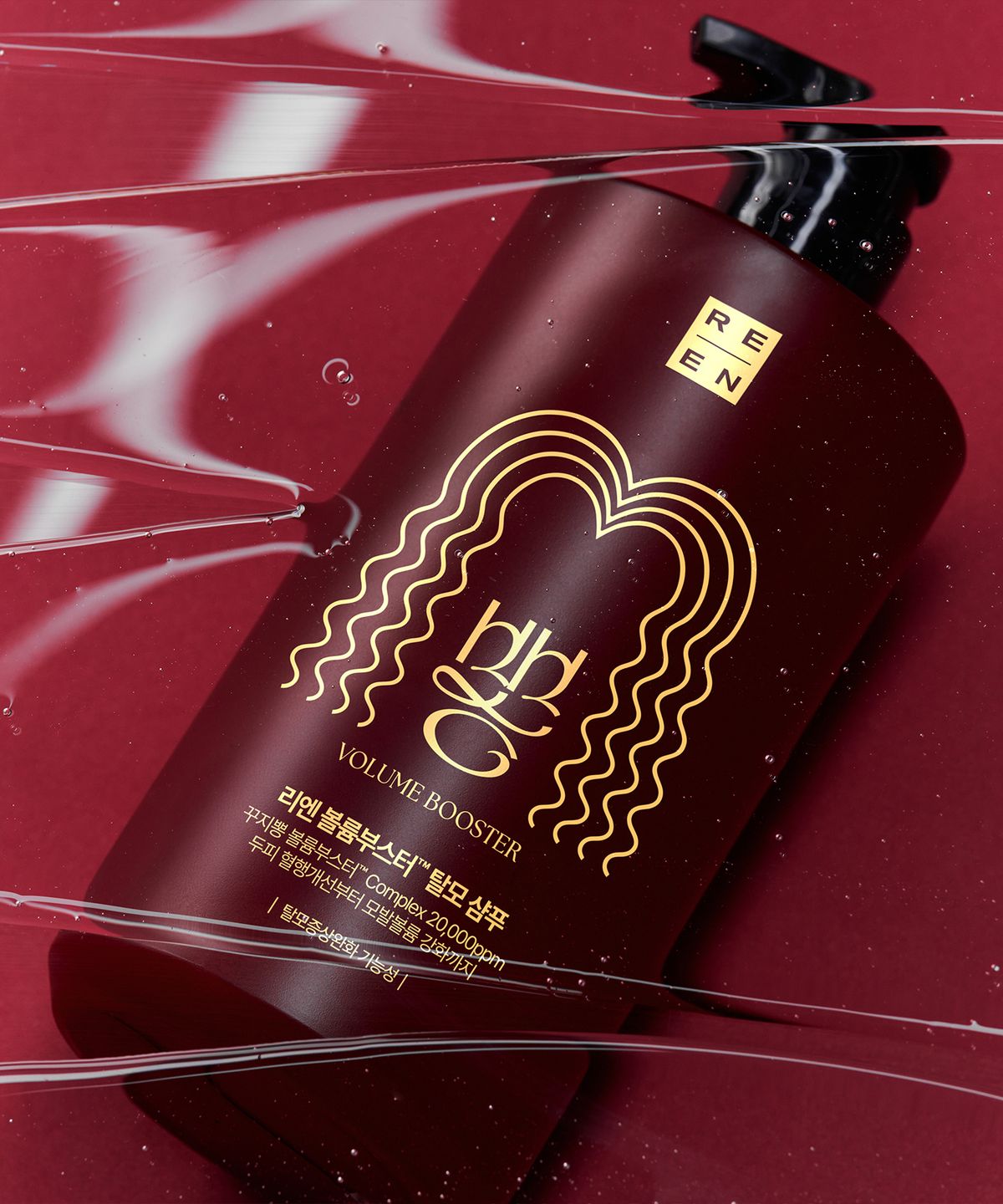엘라스틴(ELASTINE) 리엔 꾸지뽕 볼륨부스터 탈모샴푸 680ml