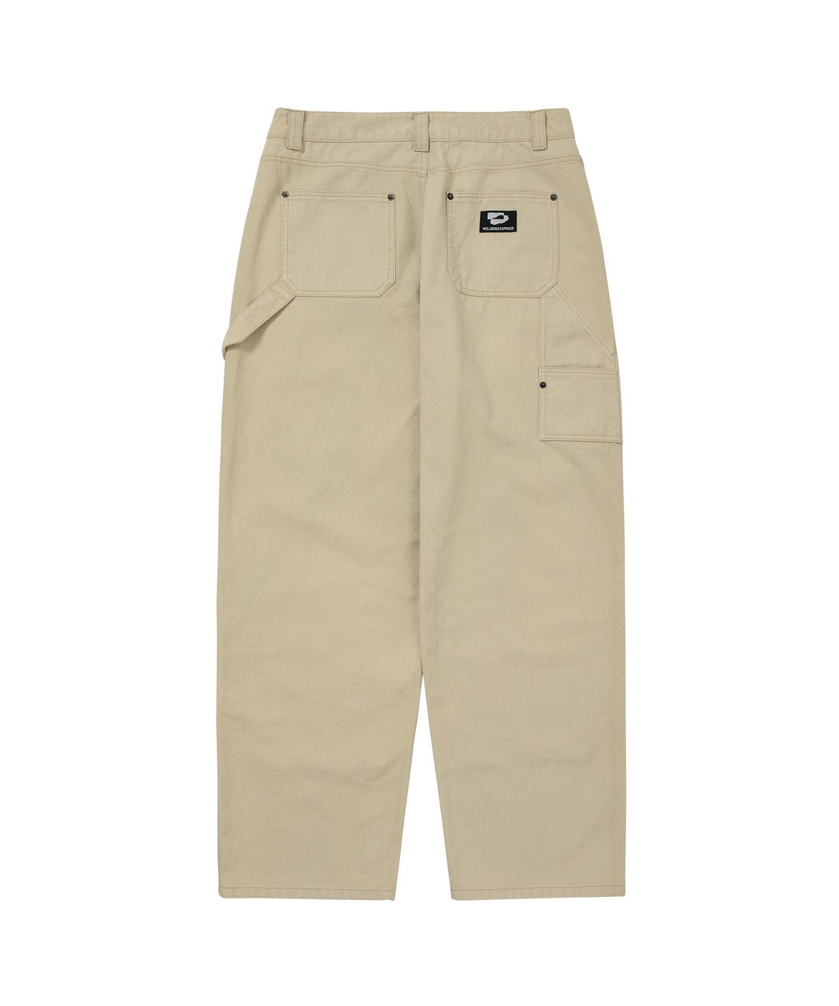웰빙익스프레스(WELLBEING EXPRESS) Washed Carpenter Pants Beige