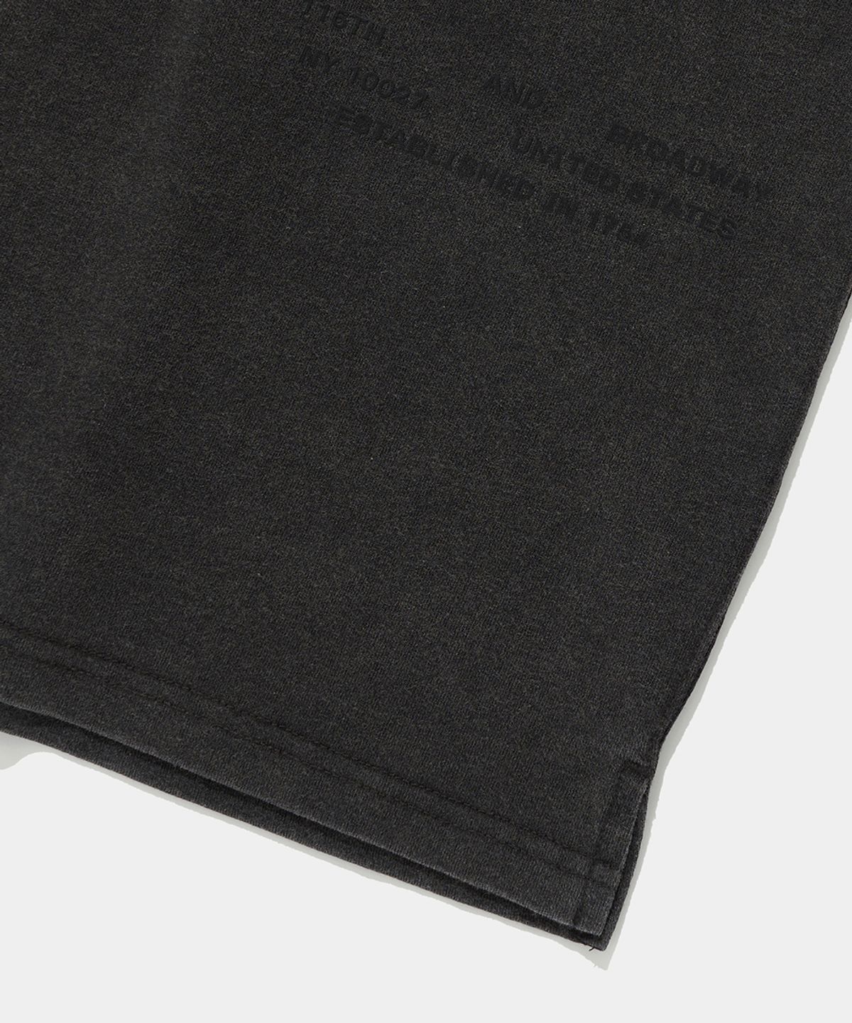 컬럼비아 유니버시티(COLUMBIA UNIVERSITY) CU PUFF LOGO SLEEVELESS T-SHIRTS_CHARCOAL