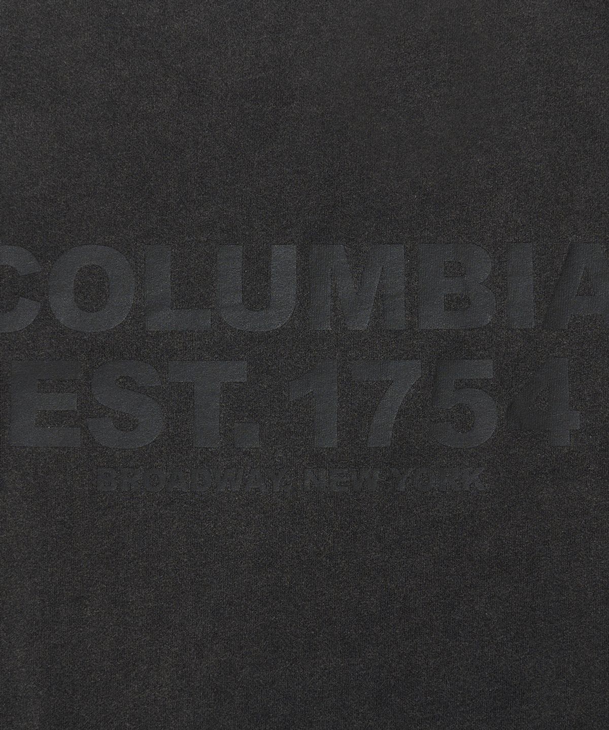 컬럼비아 유니버시티(COLUMBIA UNIVERSITY) CU PUFF LOGO SLEEVELESS T-SHIRTS_CHARCOAL