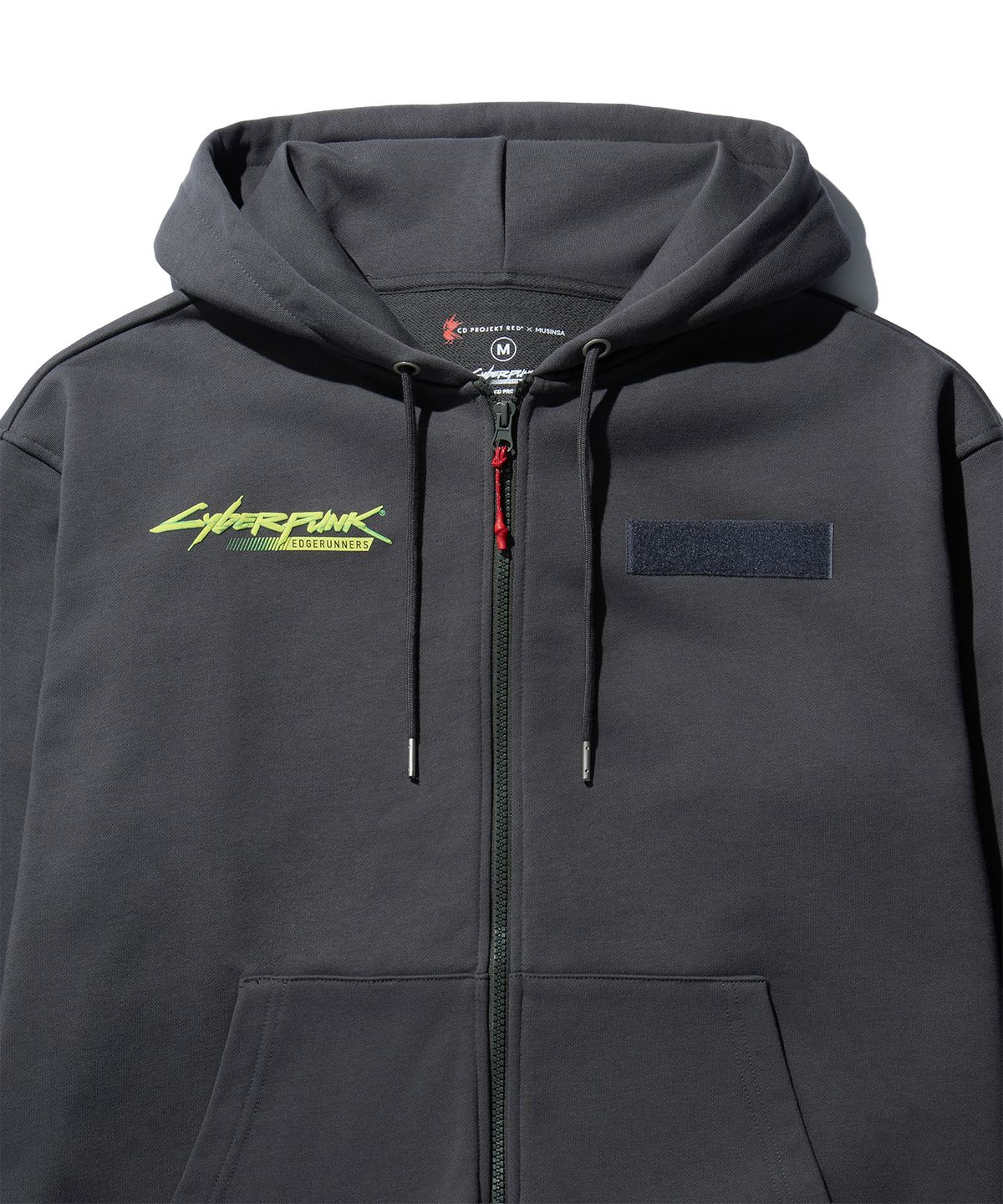 CD 프로젝트 레드(CD PROJEKT RED) 텍티컬 집업 후디 차콜 - Tactical Zip-up Hoodie Charchol