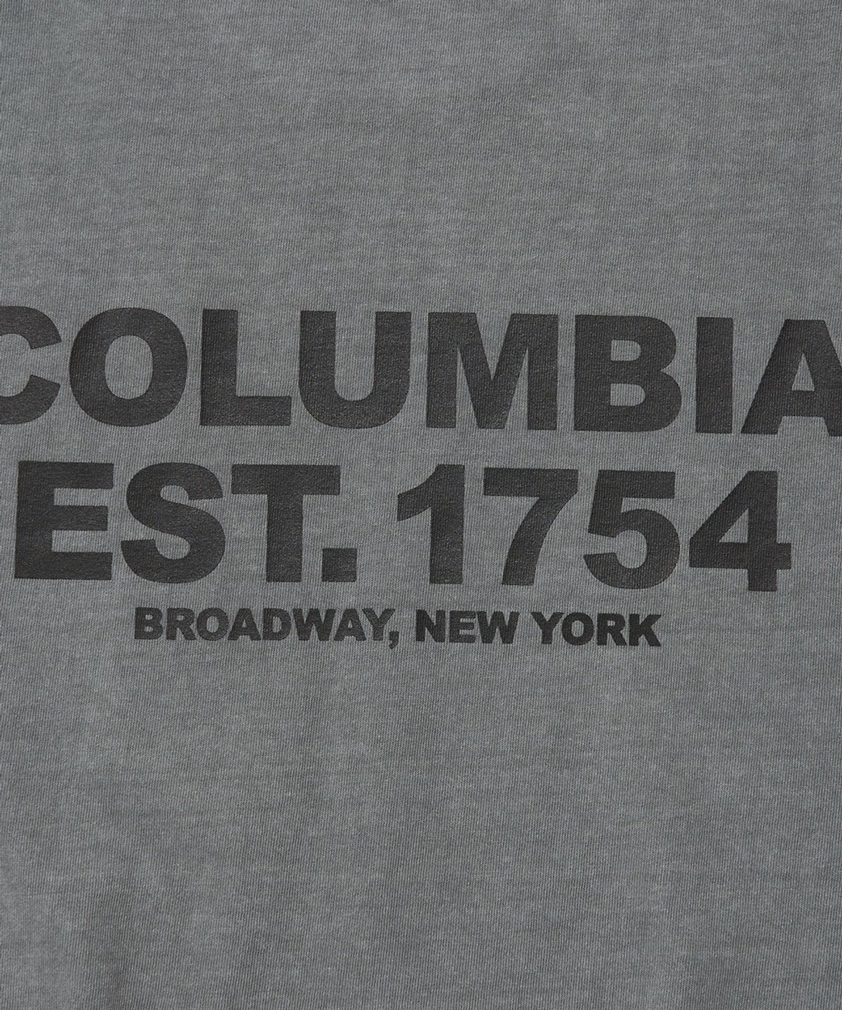 컬럼비아 유니버시티(COLUMBIA UNIVERSITY) CU PUFF LOGO SLEEVELESS T-SHIRTS_GRAY