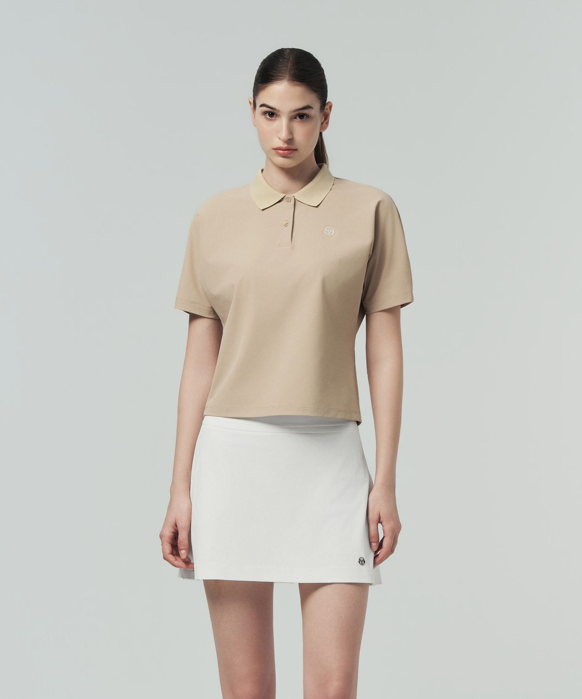 세르지오 타키니(SERGIO TACCHINI) W 돌먼 우븐 폴로 (D.Beige)