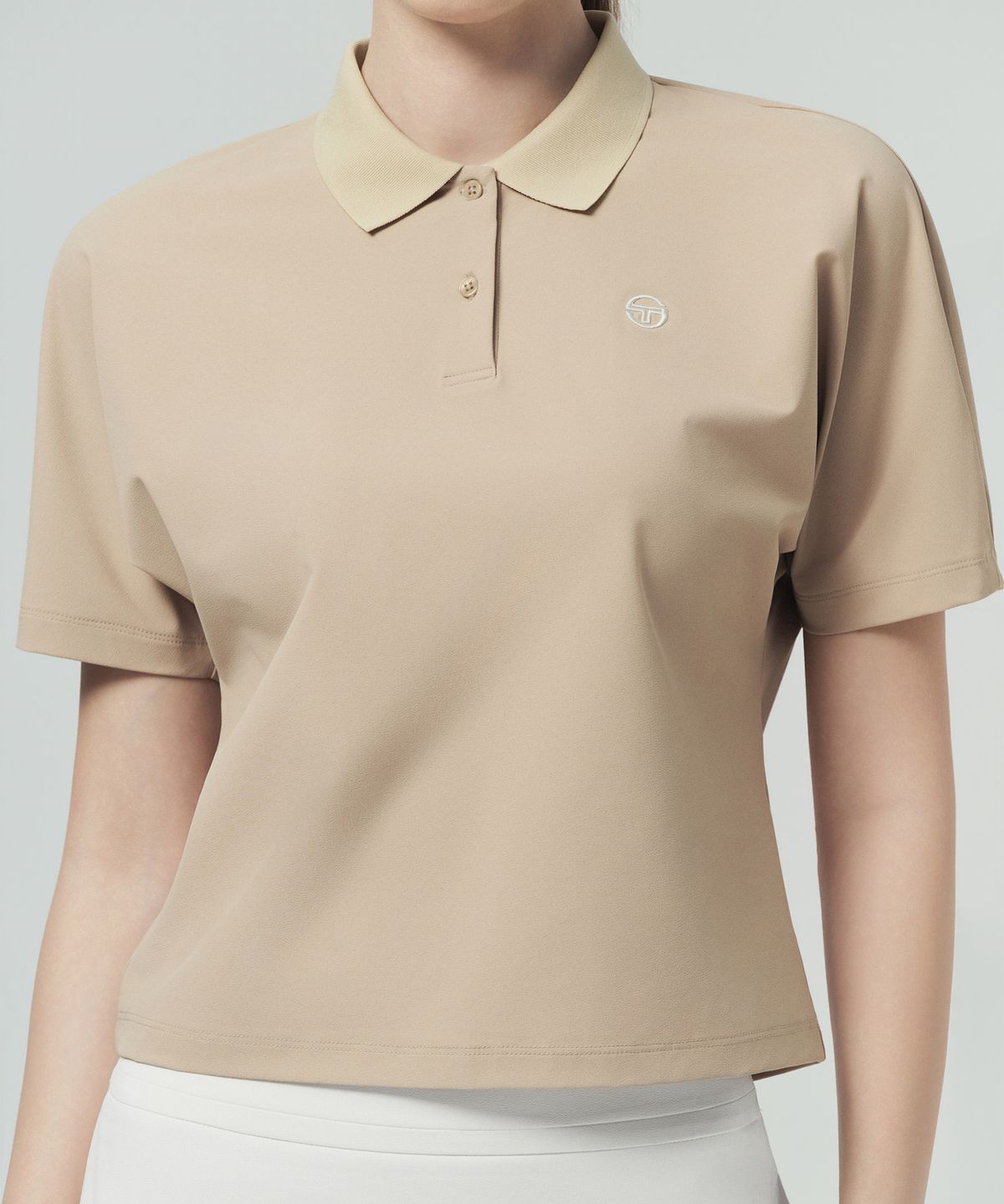 세르지오 타키니(SERGIO TACCHINI) W 돌먼 우븐 폴로 (D.Beige)