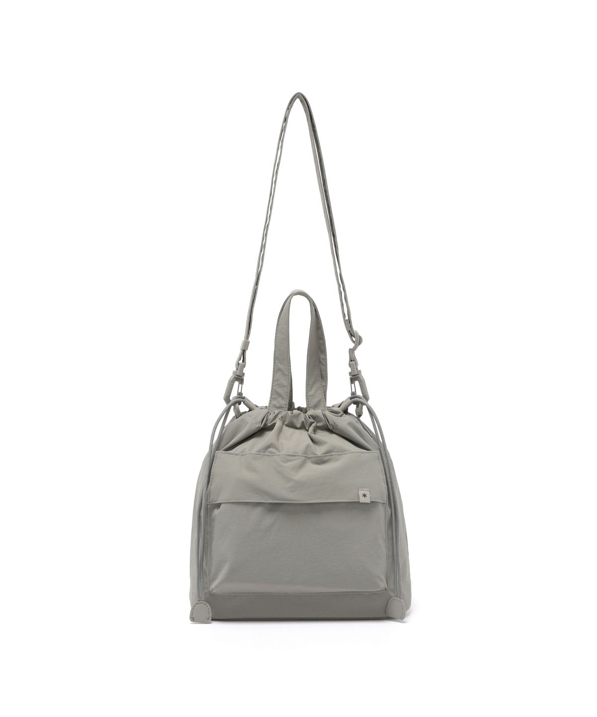 스노우피크 어패럴(SNOWPEAK APPAREL) 캠플 미디움 버킷백 7L (S26ZWCBB12) Fog Gray