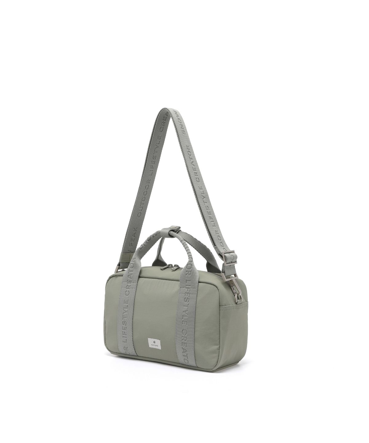 스노우피크 어패럴(SNOWPEAK APPAREL) 소프트윌 자가드 스몰 볼링백 4L (S26SWFCB28) Khaki Gray