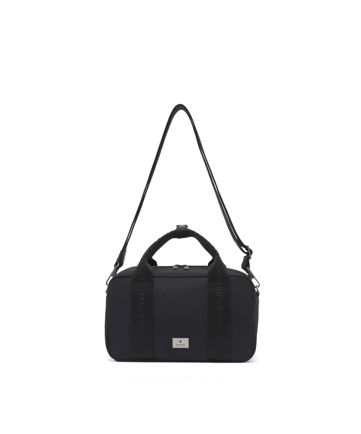 스노우피크 어패럴(SNOWPEAK APPAREL) 소프트윌 자가드 스몰 볼링백 4L (S26SWFCB28) Dark Navy