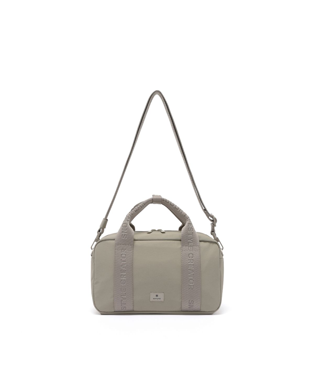스노우피크 어패럴(SNOWPEAK APPAREL) 소프트윌 자가드 스몰 볼링백 4L (S26SWFCB28) Beige